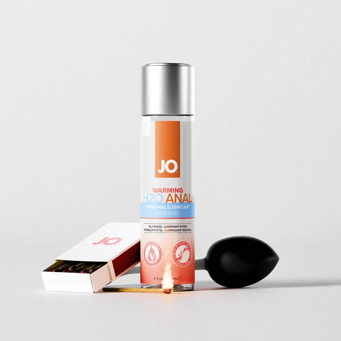 System JO H2O Anal Warming Water-Based Lubricant 120ml