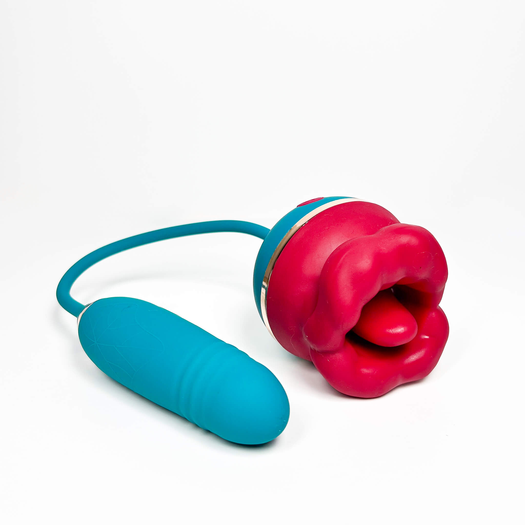 2 in 1 Big Mouth Tongue Licking Vibrator