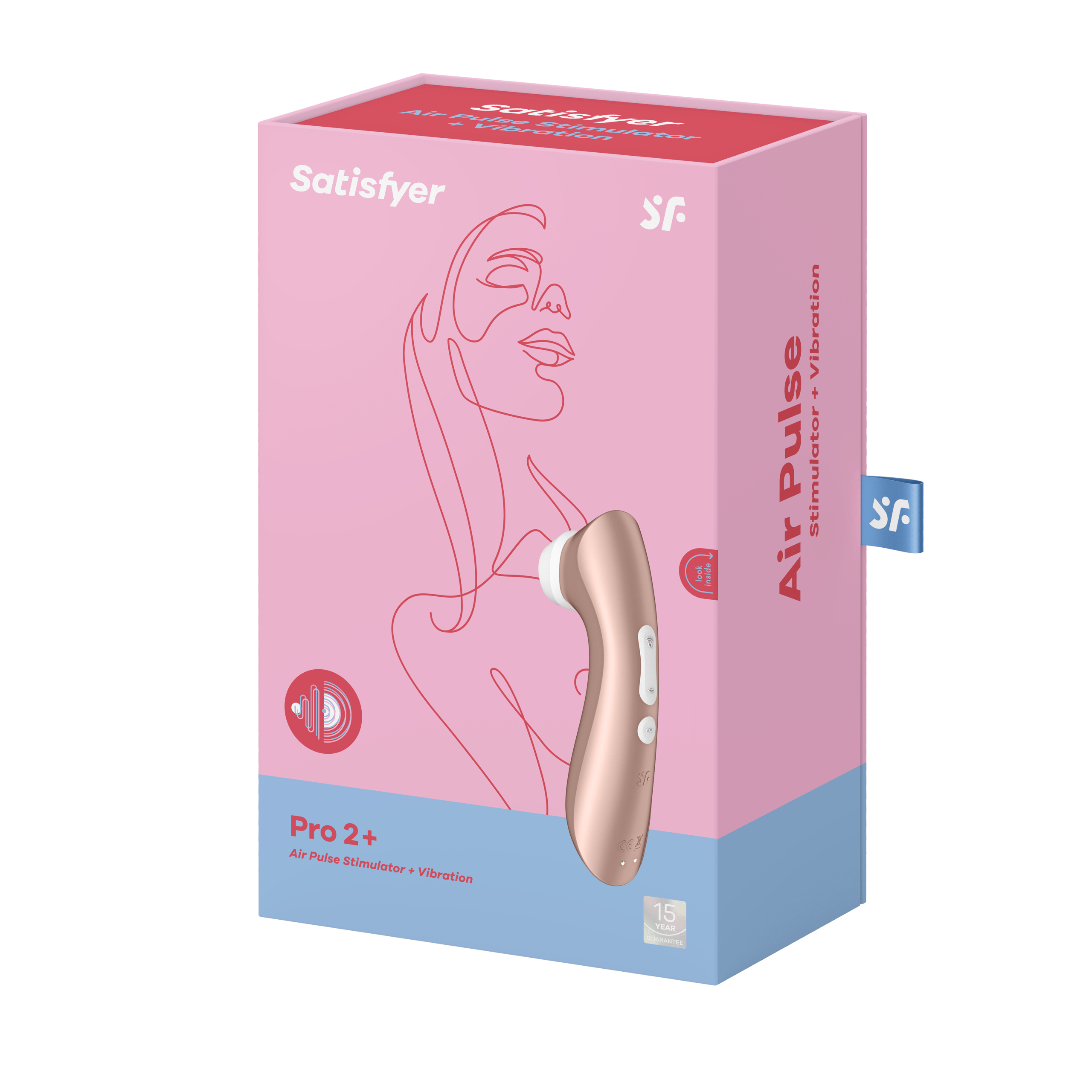 Satisfyer Pro 2+ (Air Pulse + Vibration) - 4Play Essentials