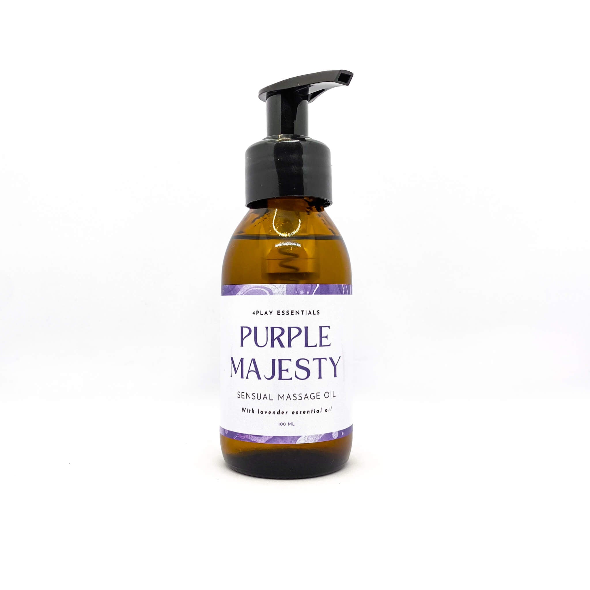 4Play Sensual Massage Oil 100ml - Lavender