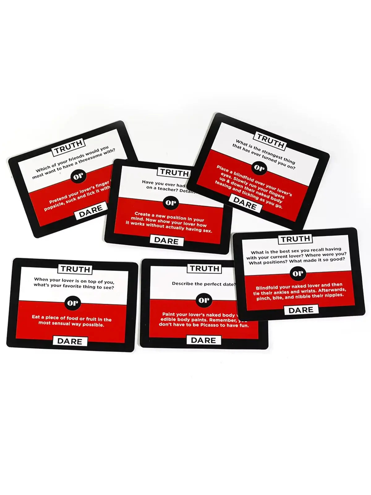 Bedroom Truth or Dare Adult Card Game