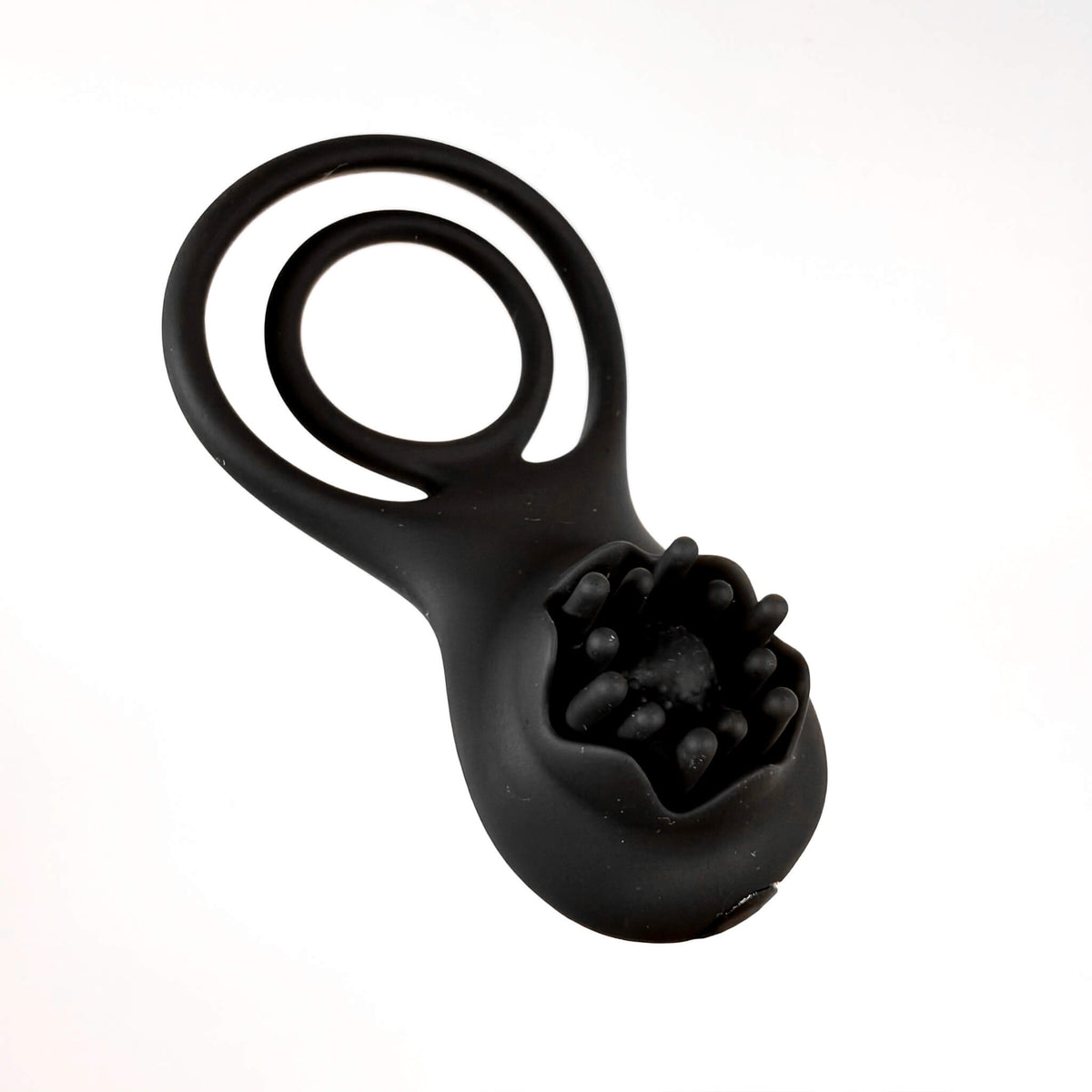 Black Rose 10-Mode Remote Control Vibrating Cock Ring
