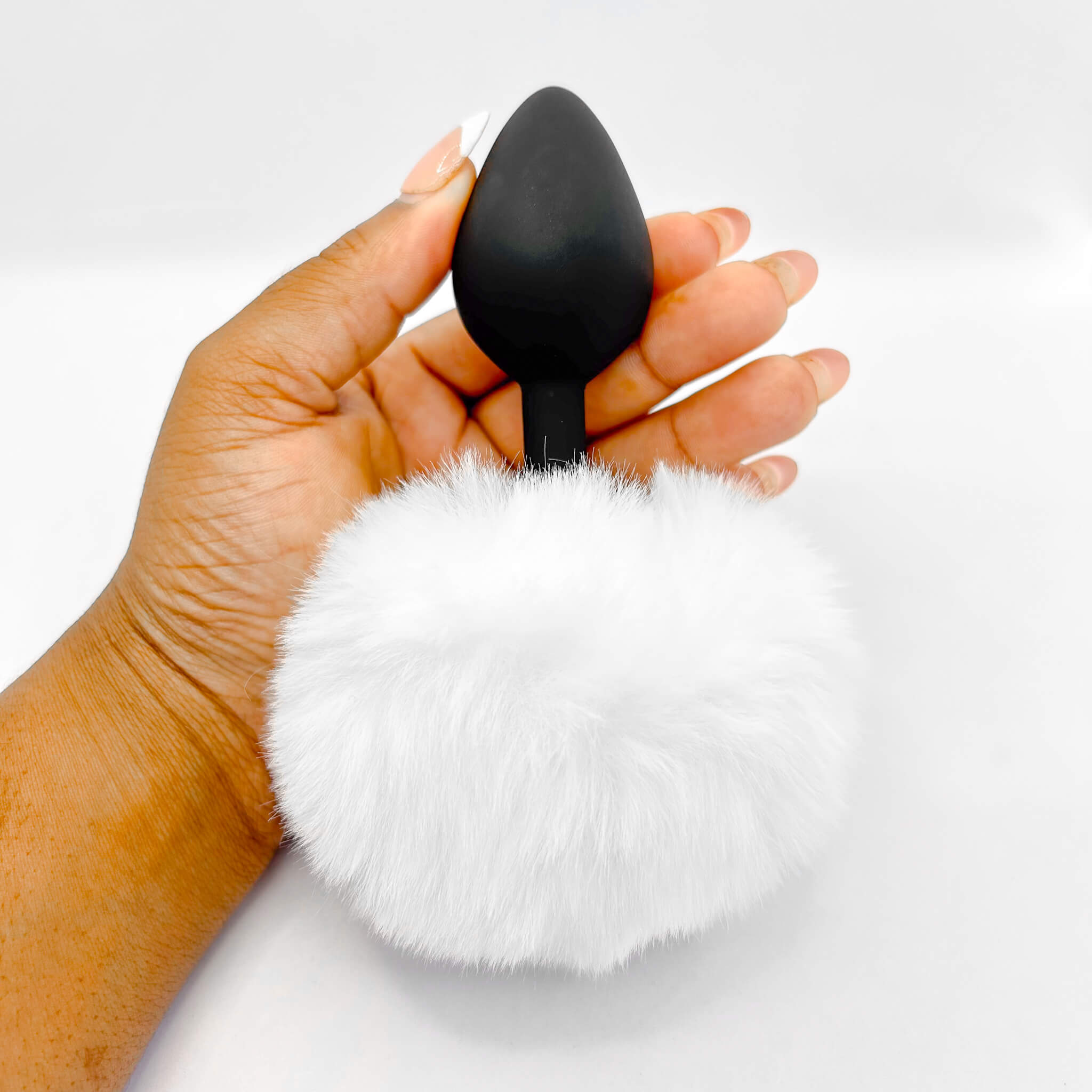 Bunny Tail with Silicone Butt Plug