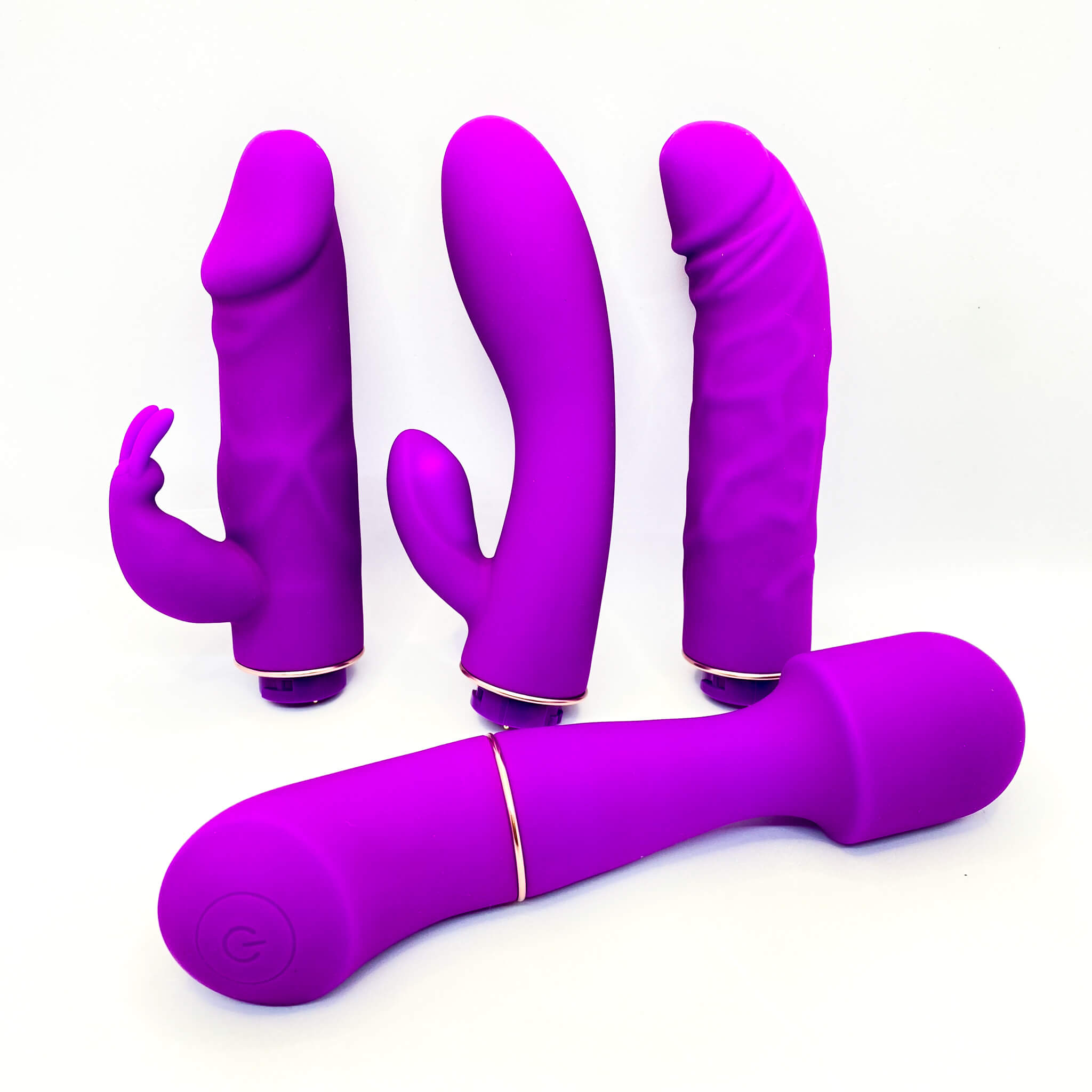Clitoral and G Spot Rechargeable Vibrator Set