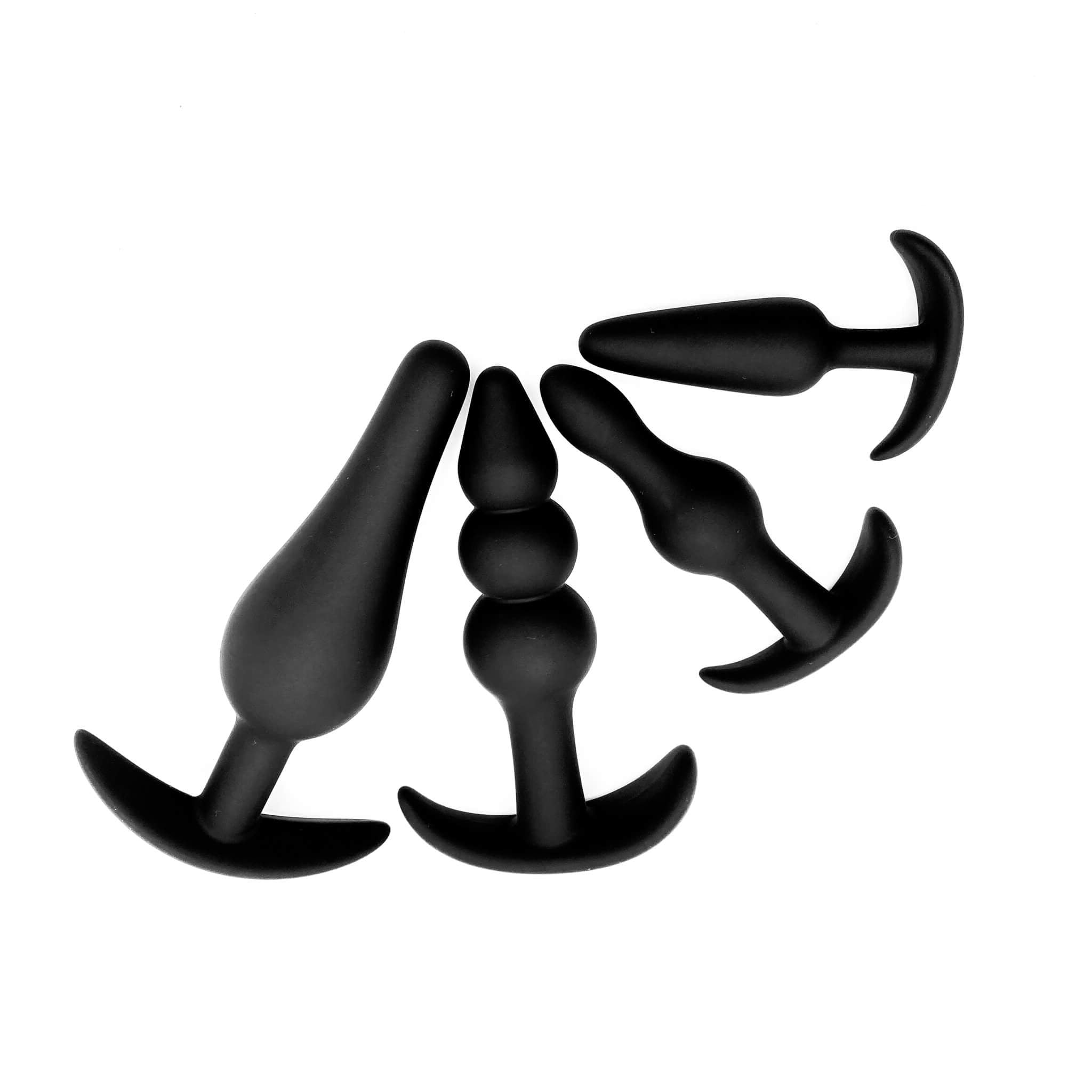 Contoured Comfort Silicone Butt Plug Set