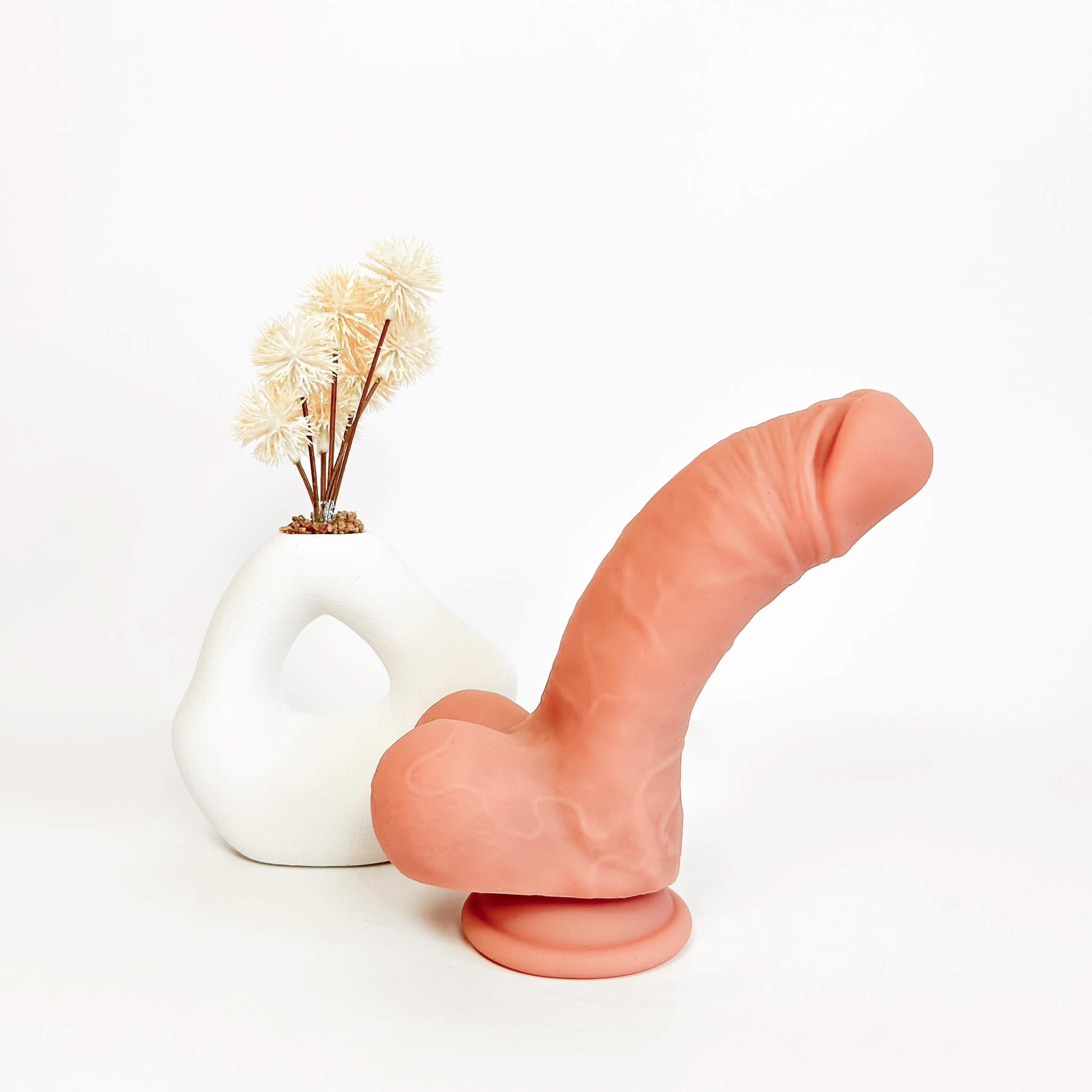 CurveMate Natural Bend Realistic Dildo - Medium