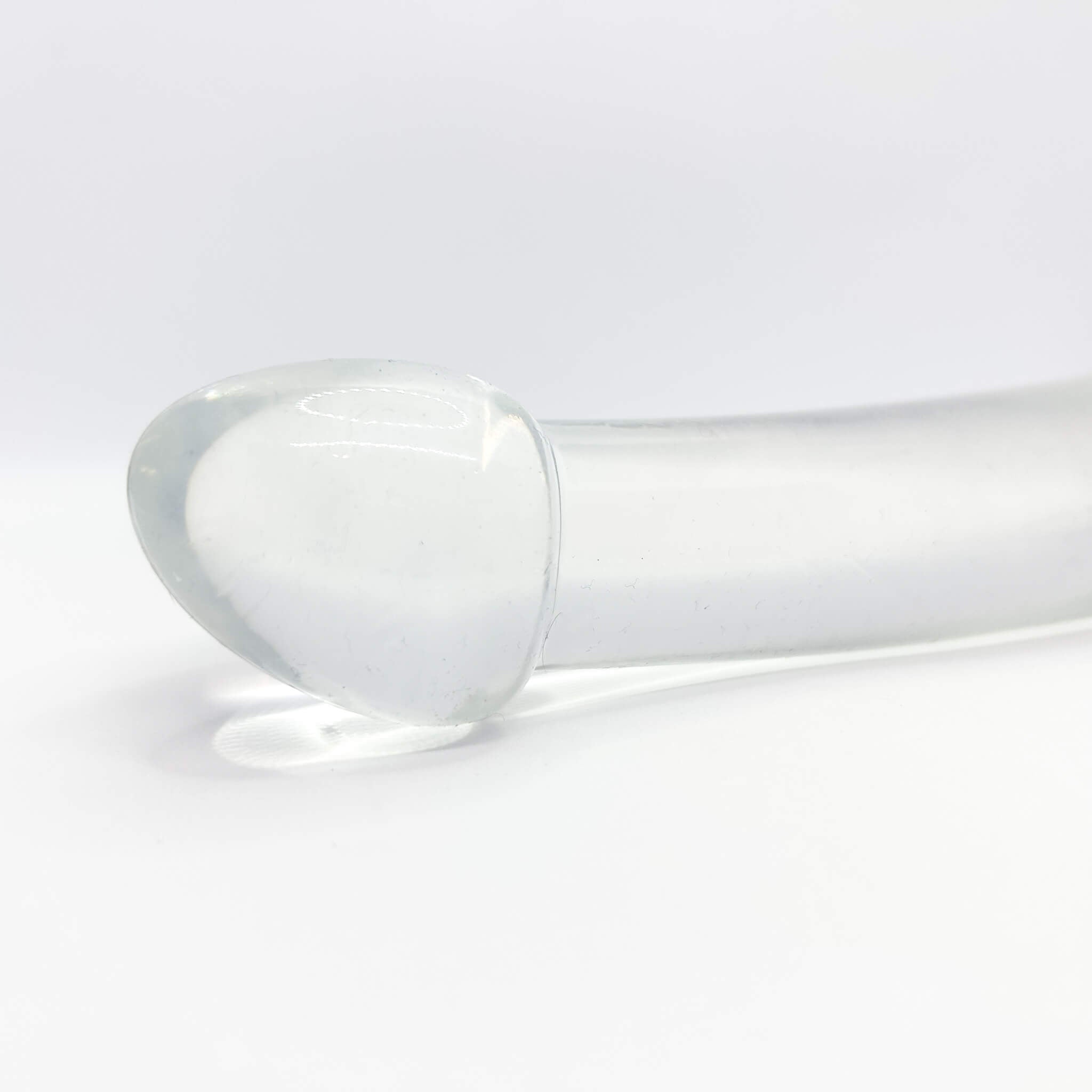 Curved dildo head
