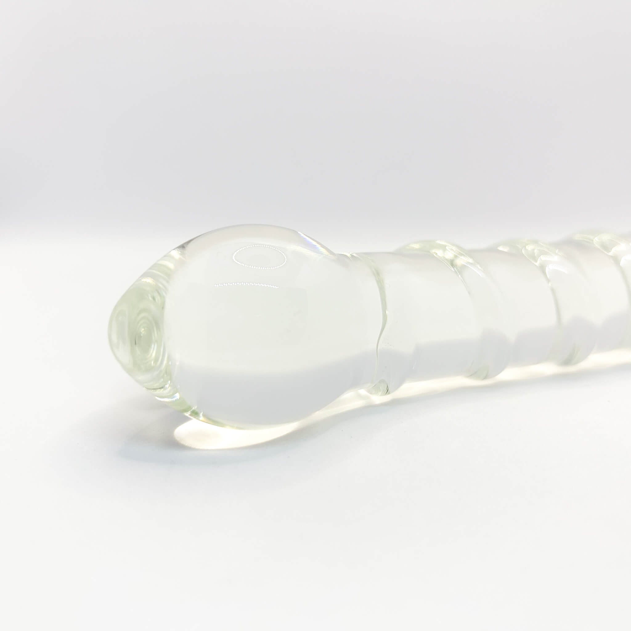 Big Head glass dildo