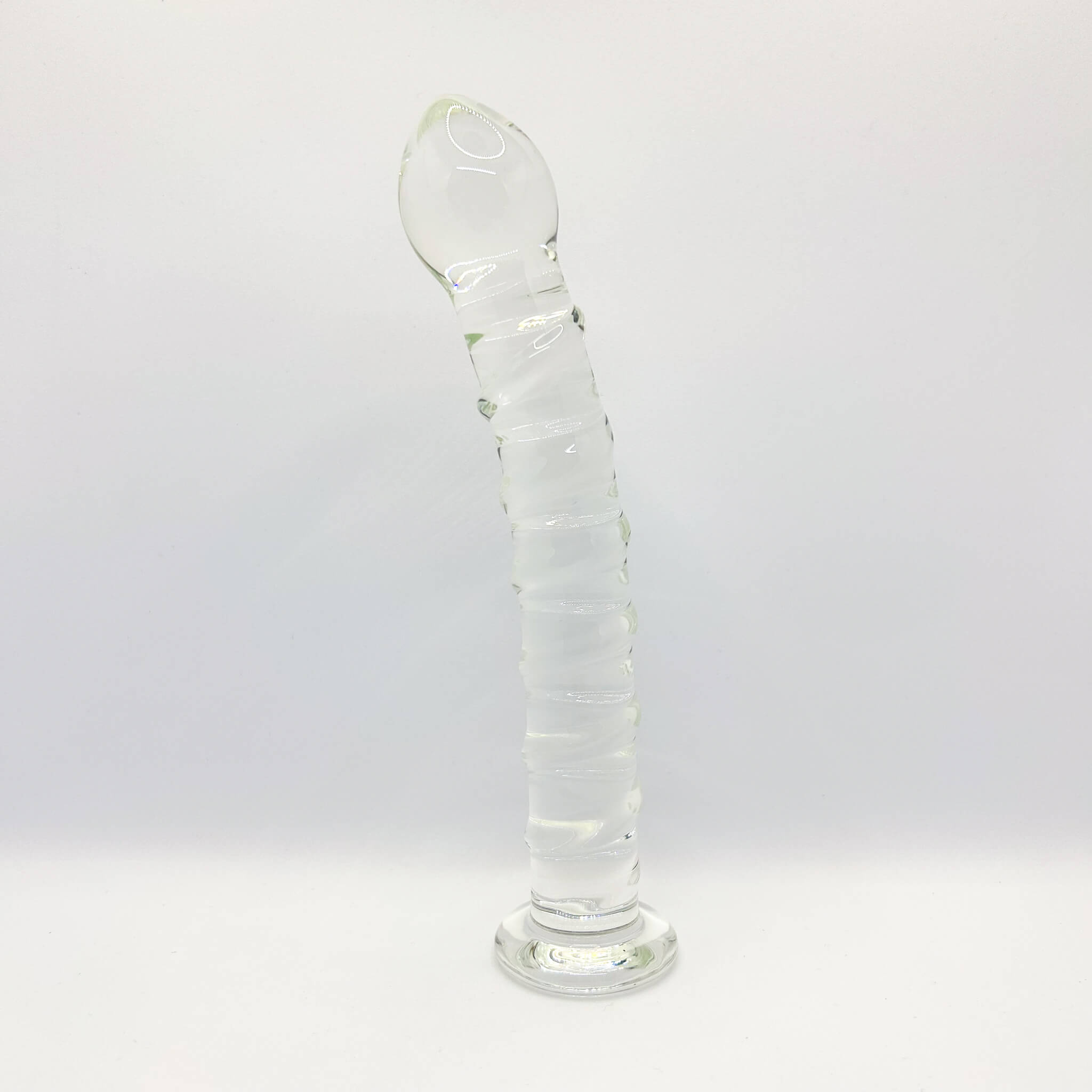 Curved swirly glass dildo south africa