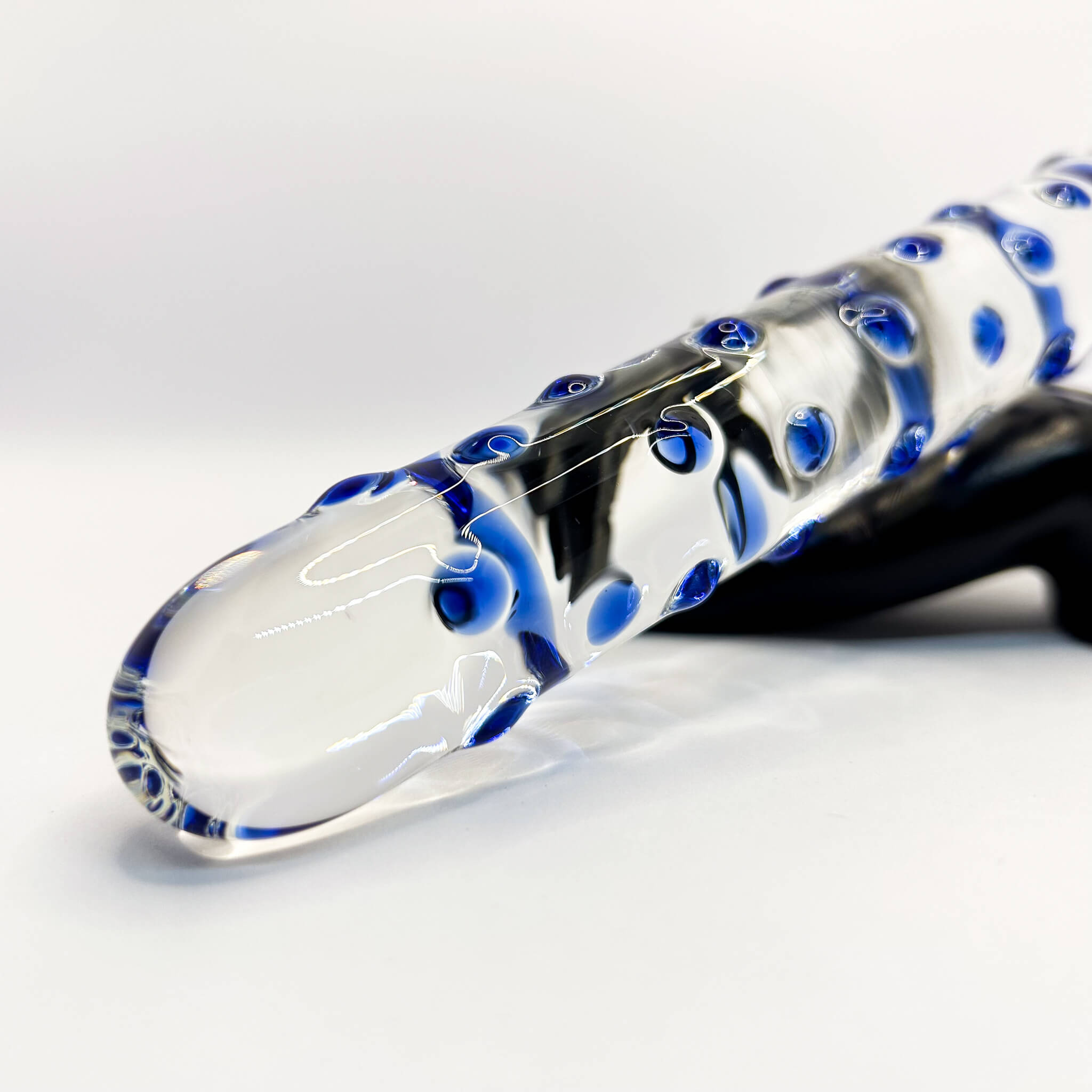 Dotted glass dildo massager south africa