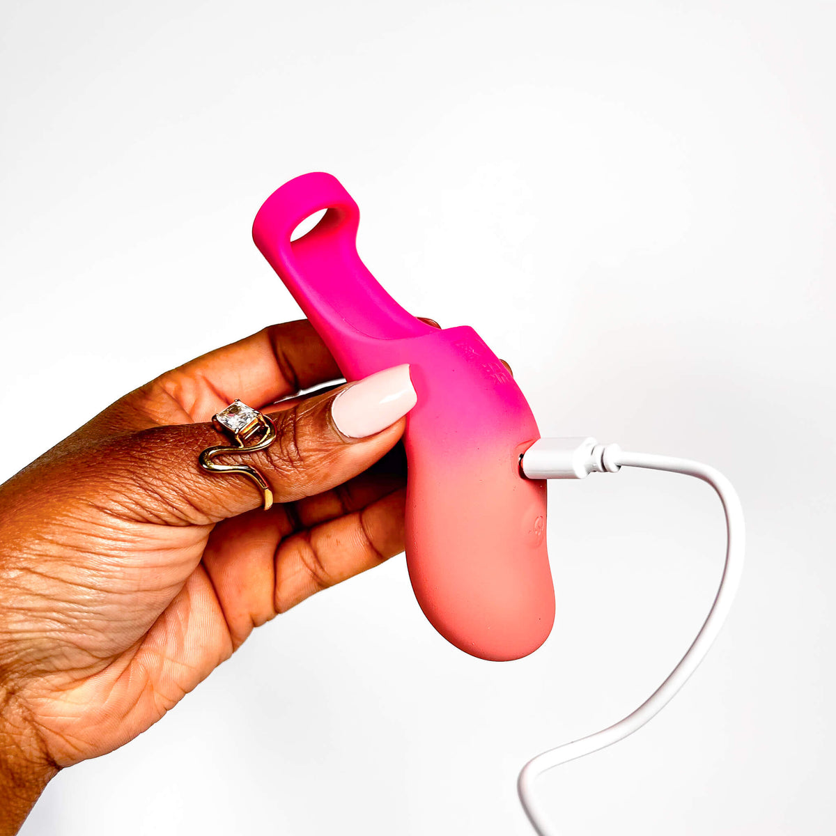 Finger Flirt Rechargeable Finger Vibrator (10 Modes)