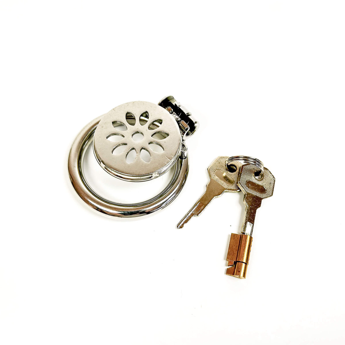 Flat Out Metal Chastity Cage