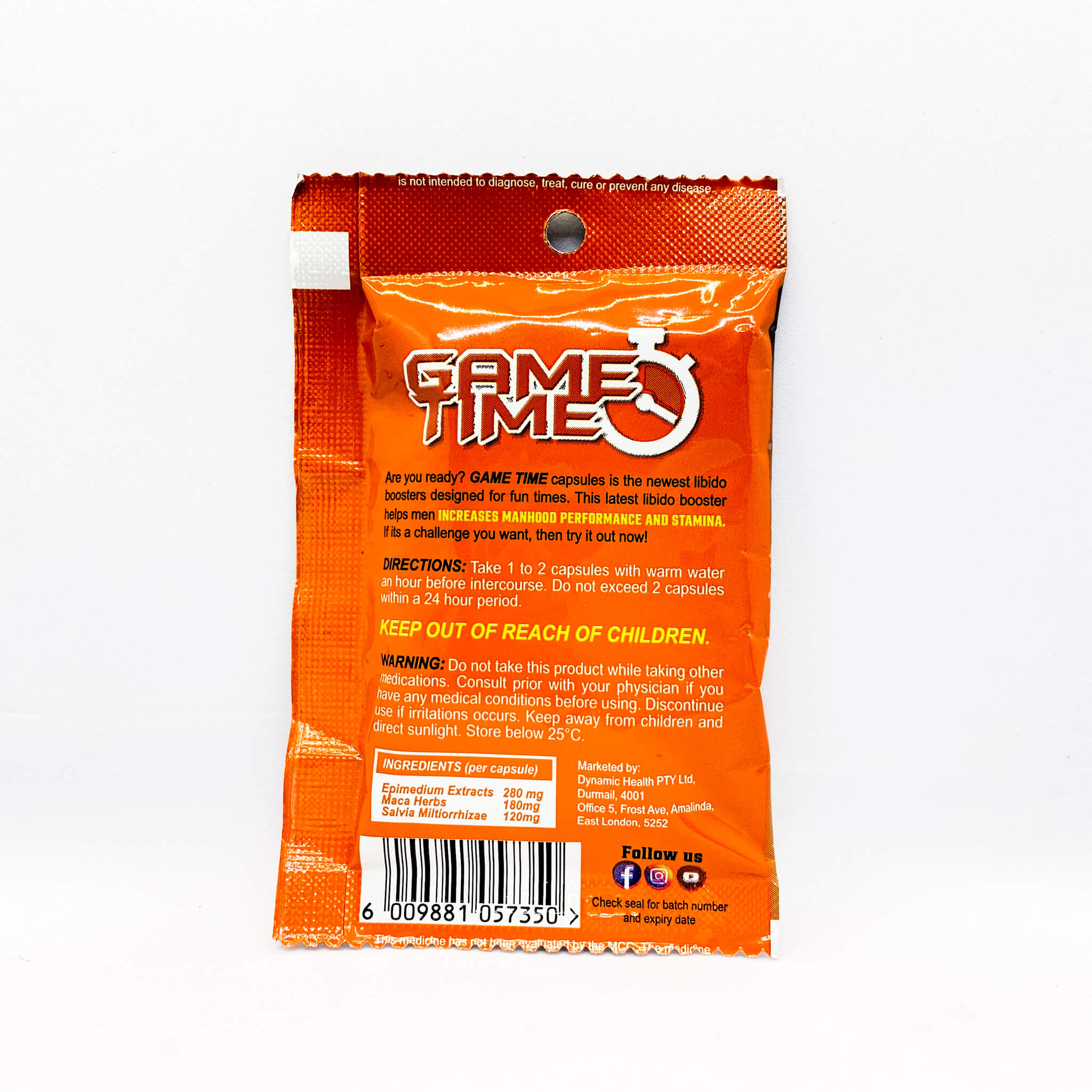 Game time south africa