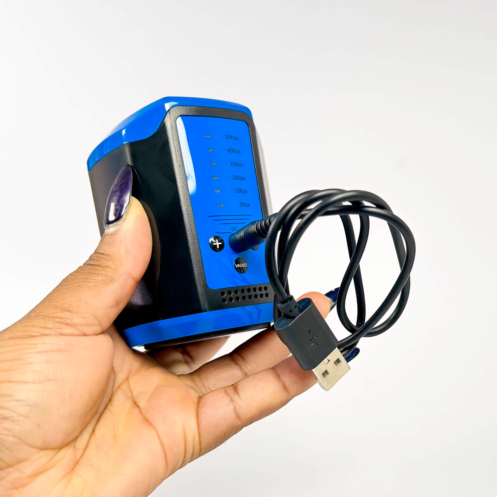 Penis pump battery