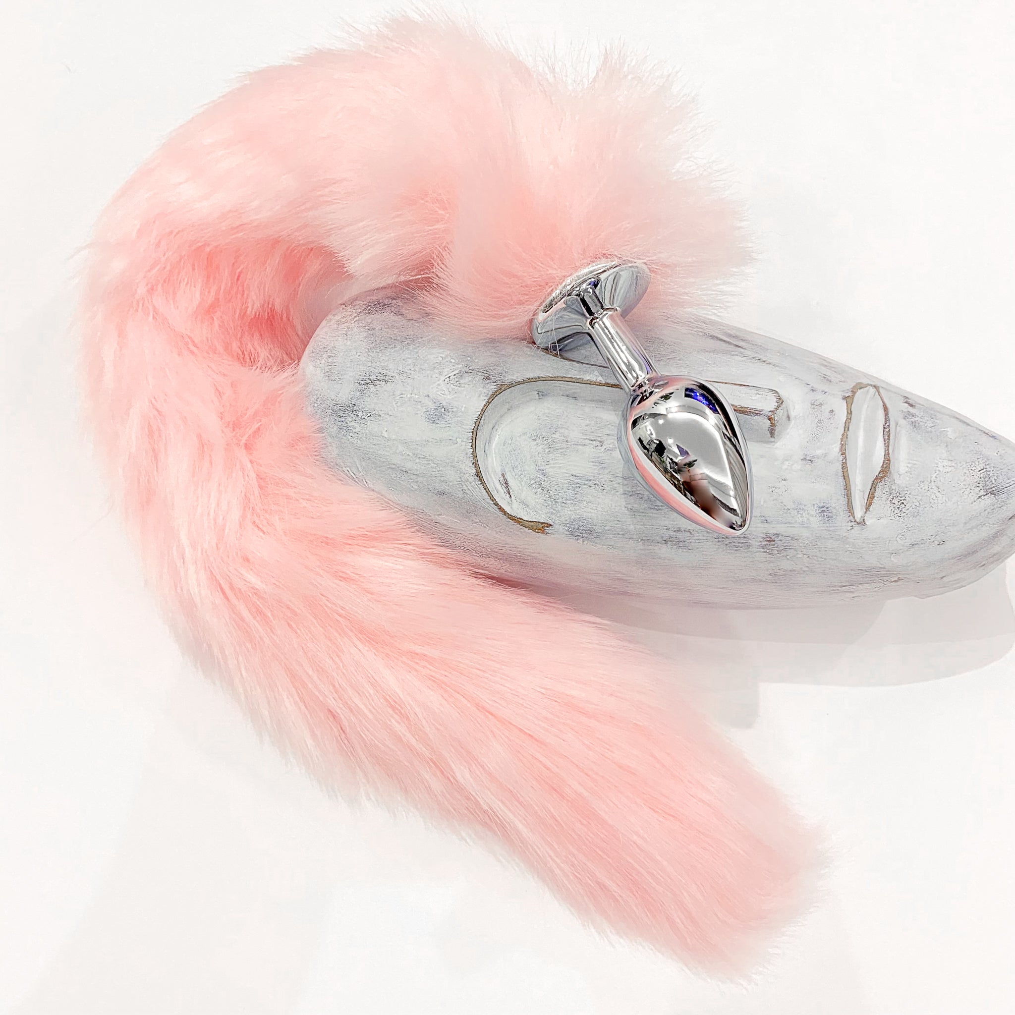 Pink Fox Tail Plug