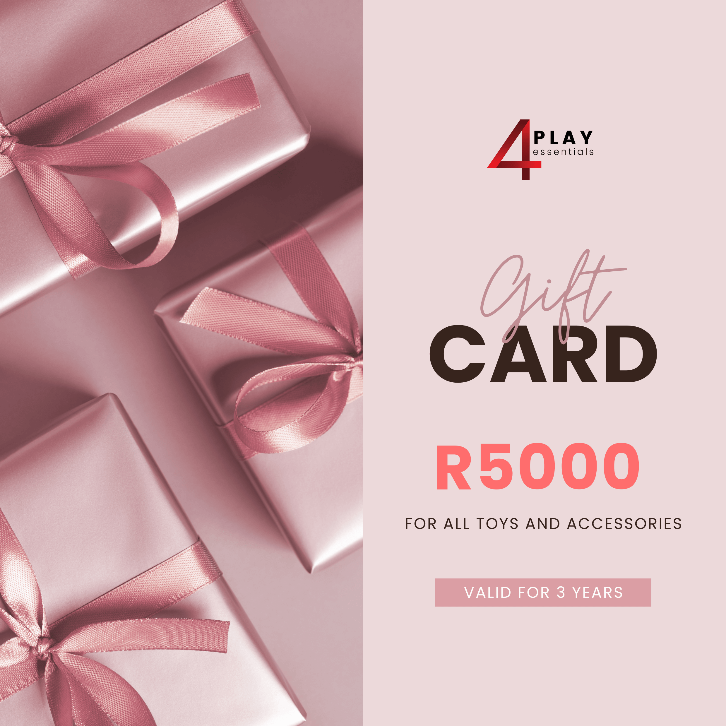 4Play Essentials Gift Cards