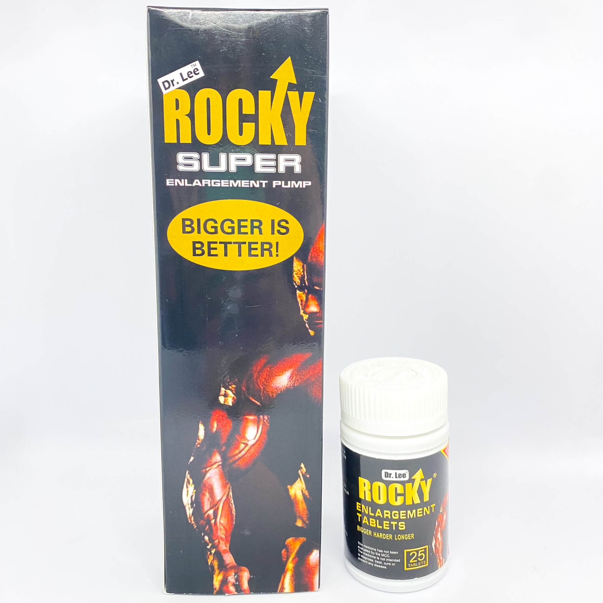 Rocky Enlargement Pump and Pills Combo