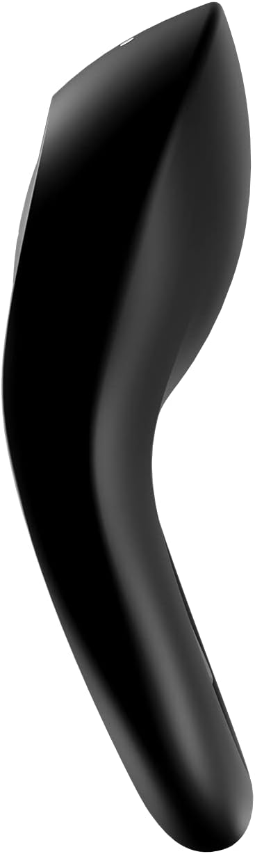 Satisfyer Legendary Duo Vibrating Couples Ring Black