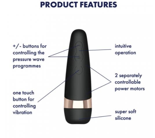 Satisfyer Pro 3 Plus Air Pulse Vibrator