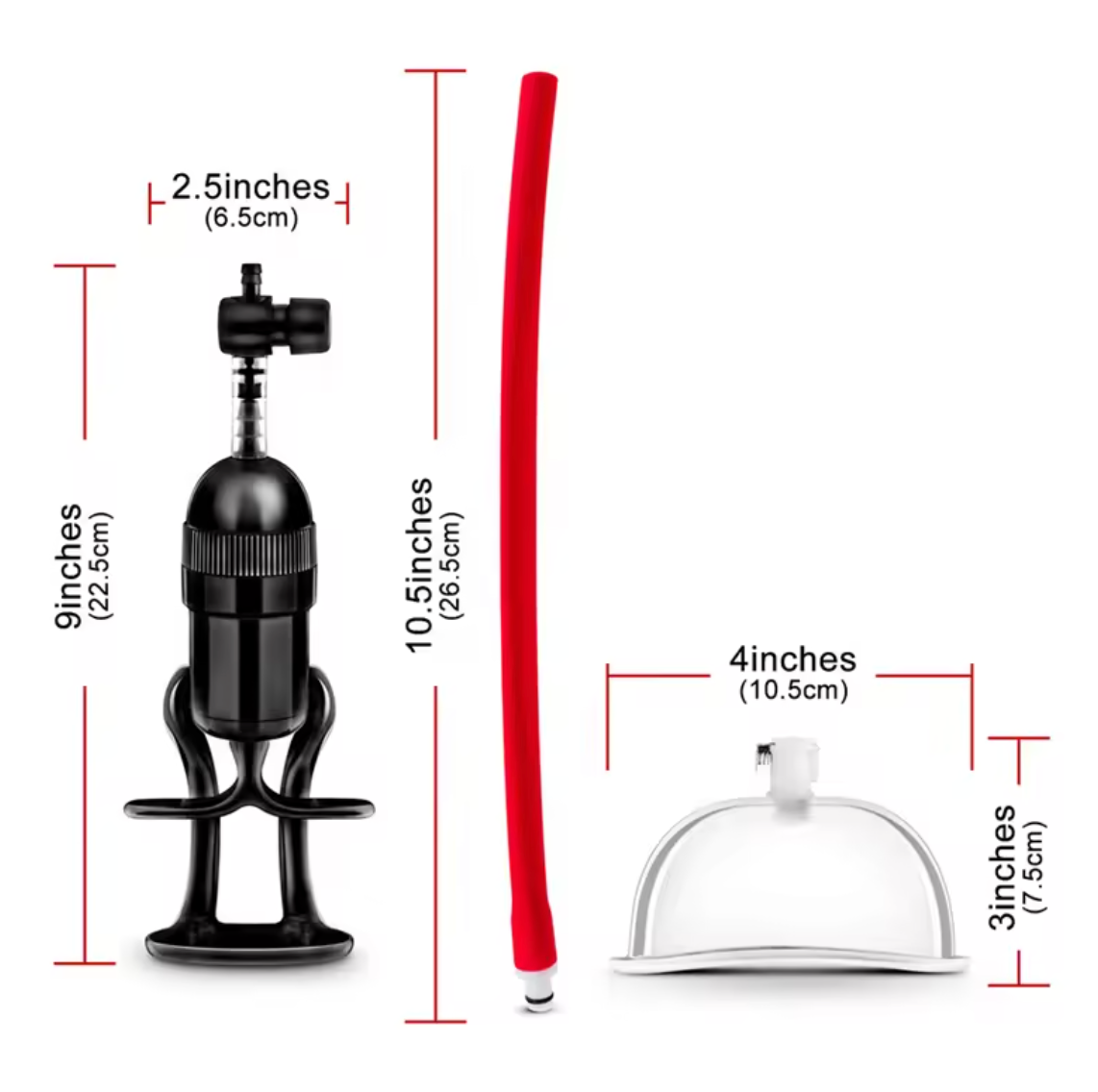 Finger Grip Vagina and Breast Vacuum Pump