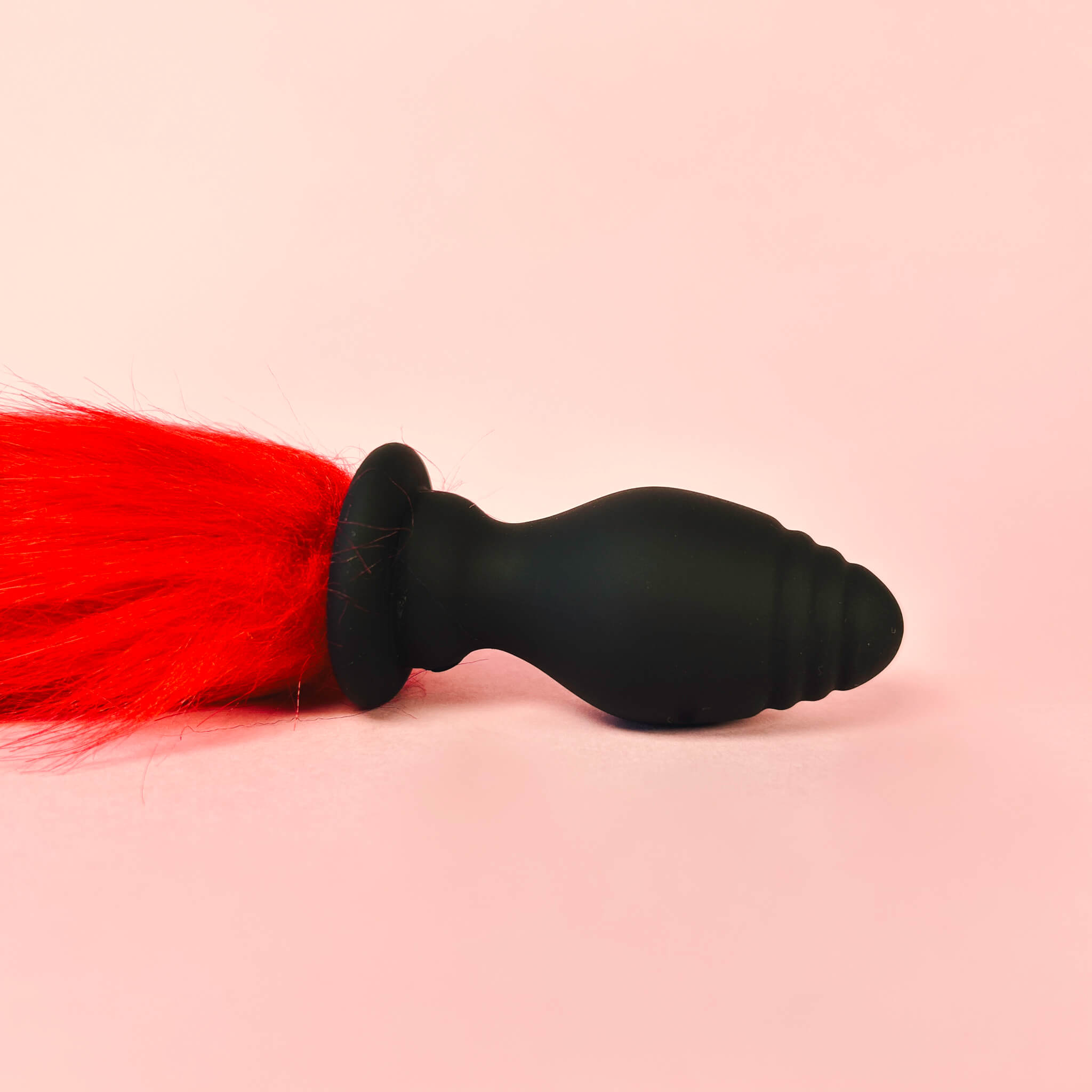 Silicone Vibrating foxtail plug 3