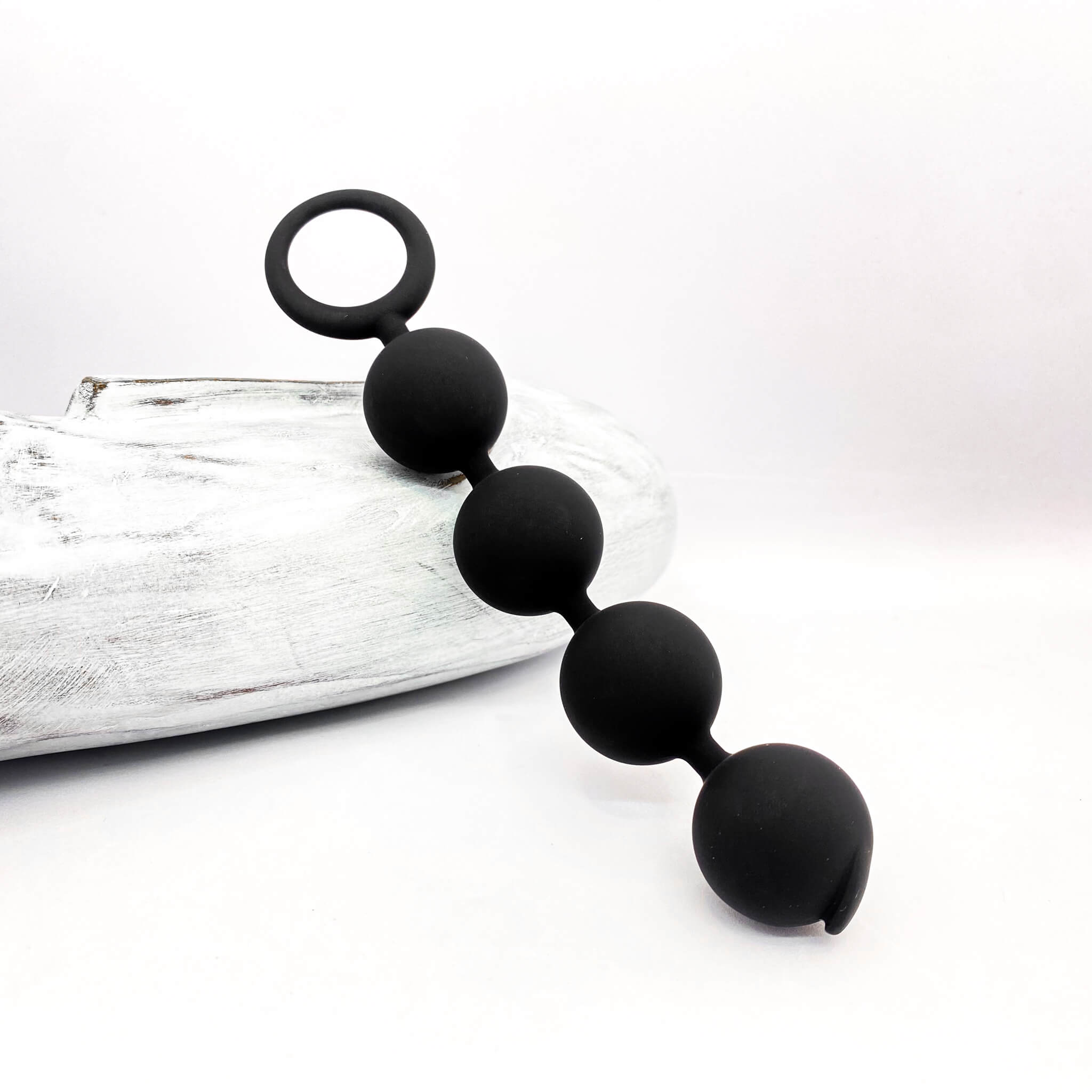 Sleek Silicone Anal Beads