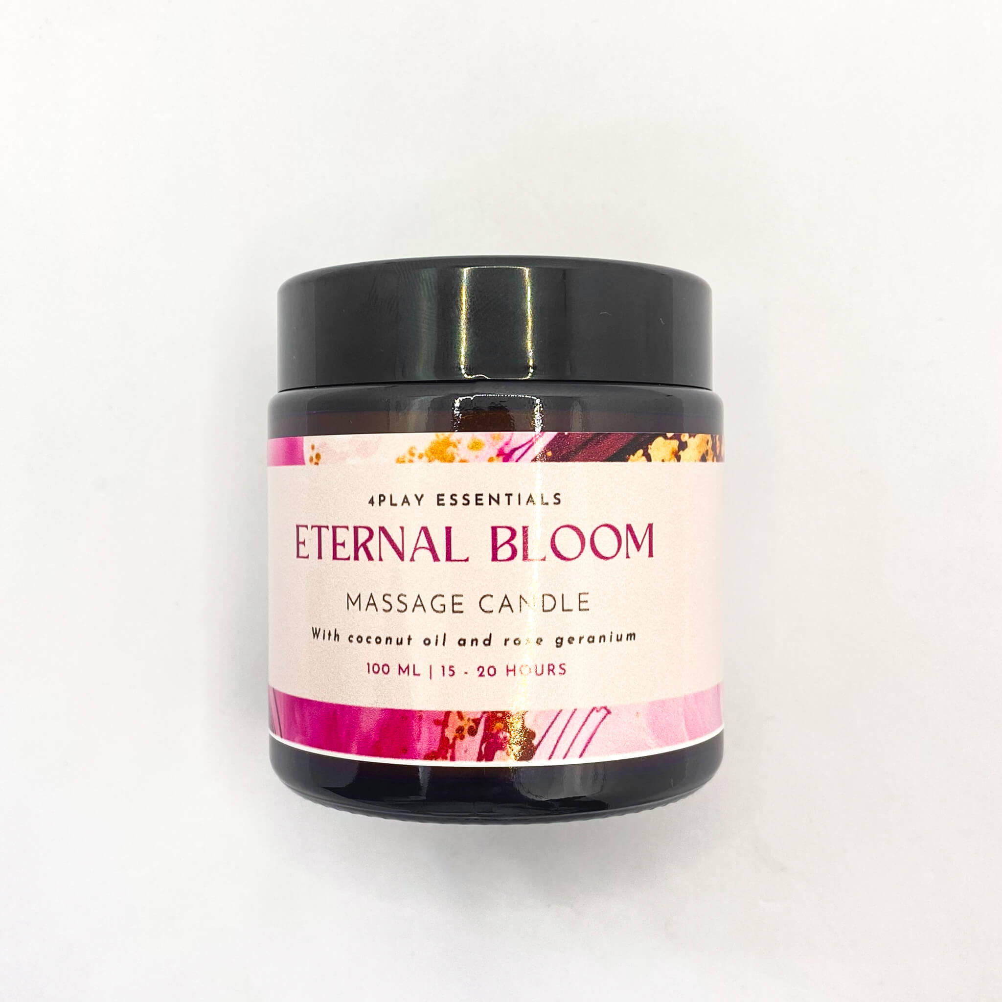 Soy Wax Candle rose geranium
