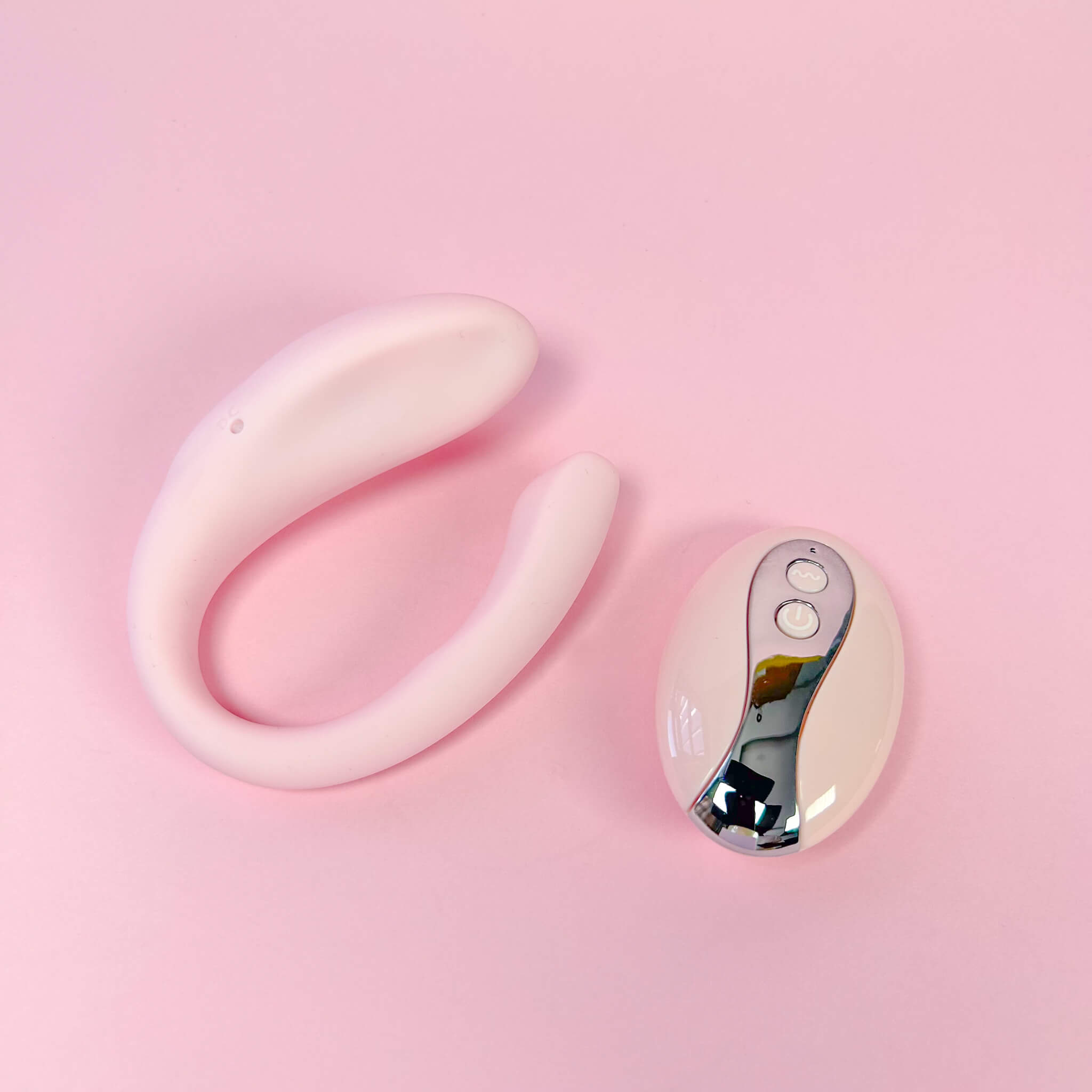 Sync Curve Dual-Motor Couples Vibrator Purple Pink