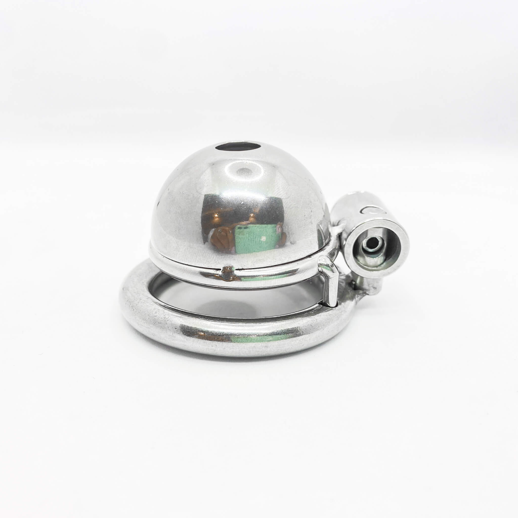 The Bell Short Metal Chastity Cage