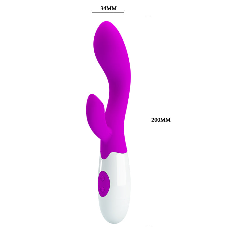 Pretty Love Brighty Rabbit Vibrator dimensions
