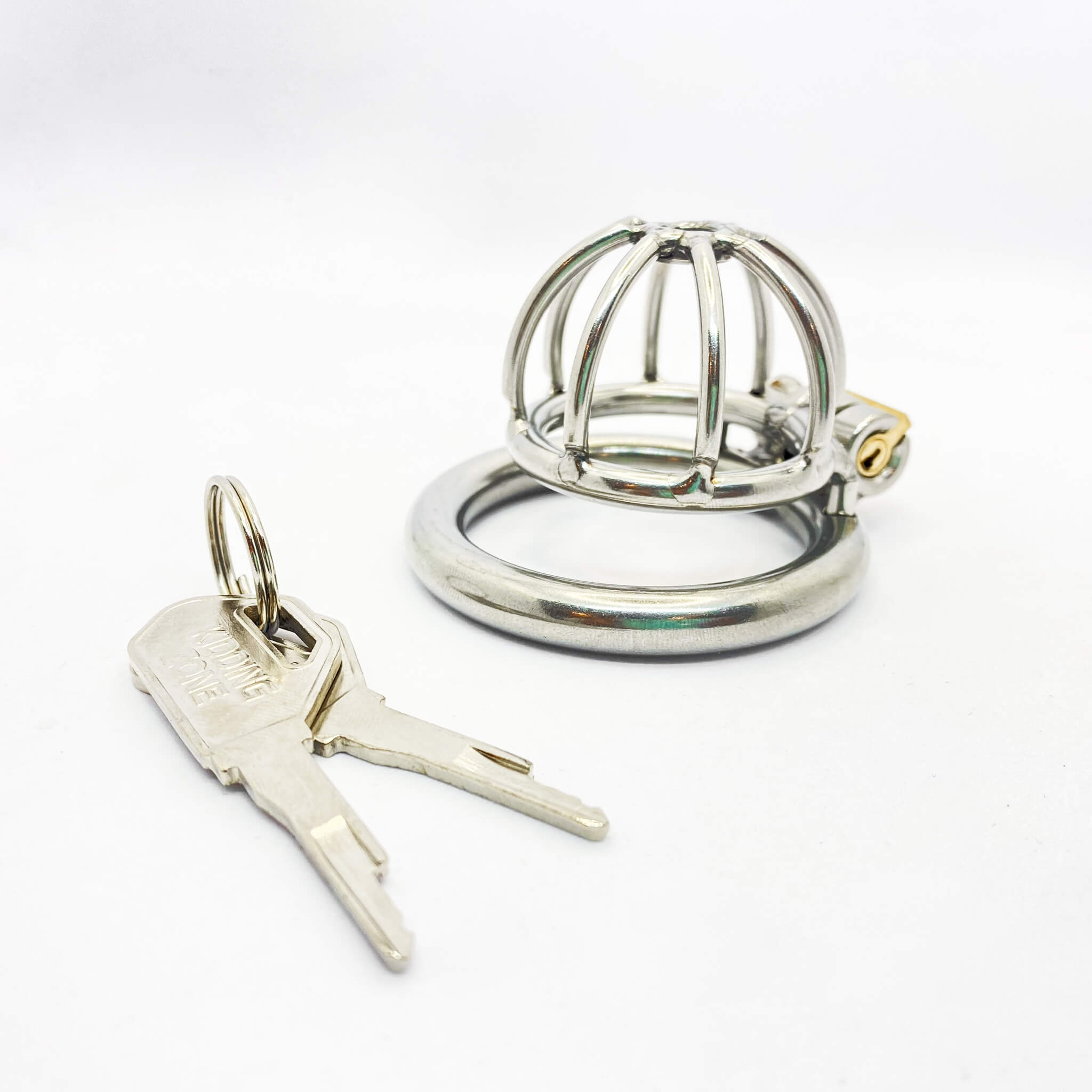 Ultra Small Metal Chastity Cage device