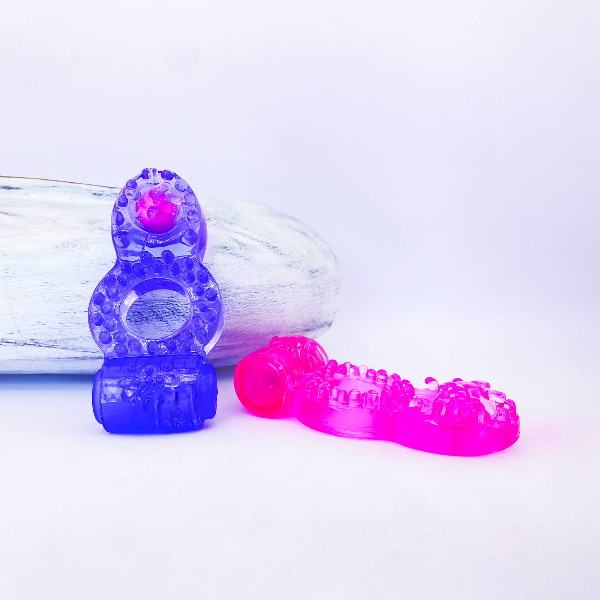 Vibrating Double Ding Penis Ring