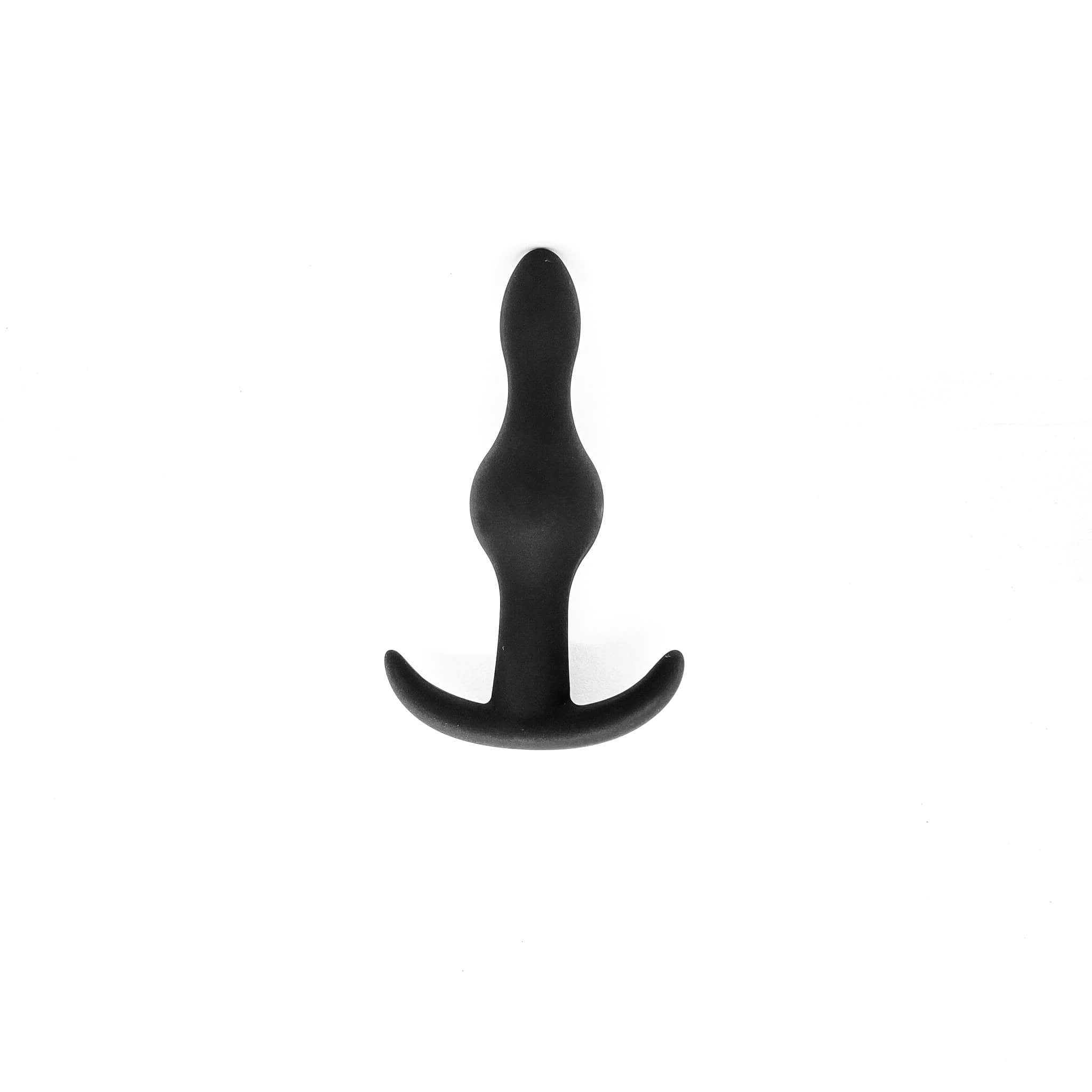 black silicone butt plug medium