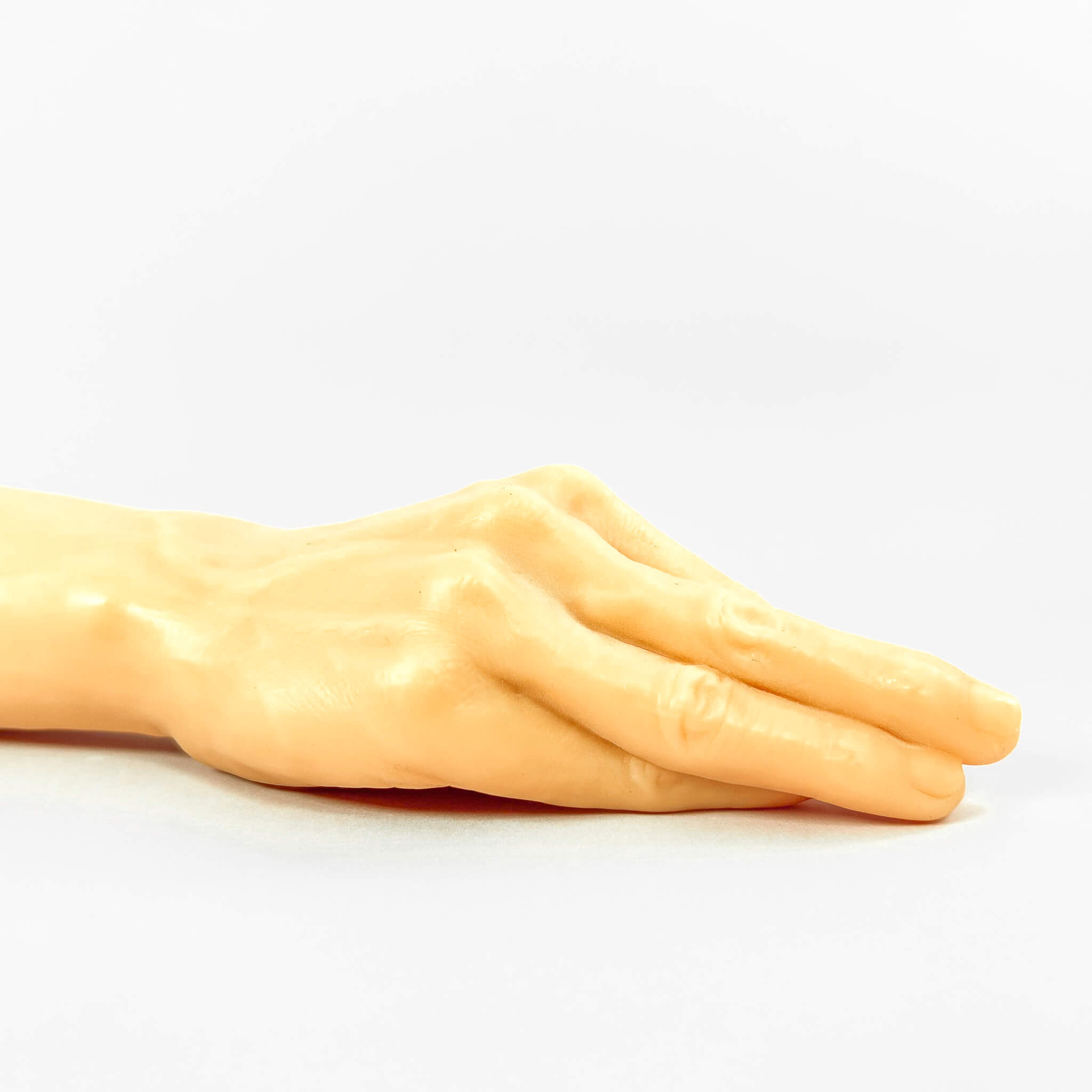 buy fisting hand dildo on a white background