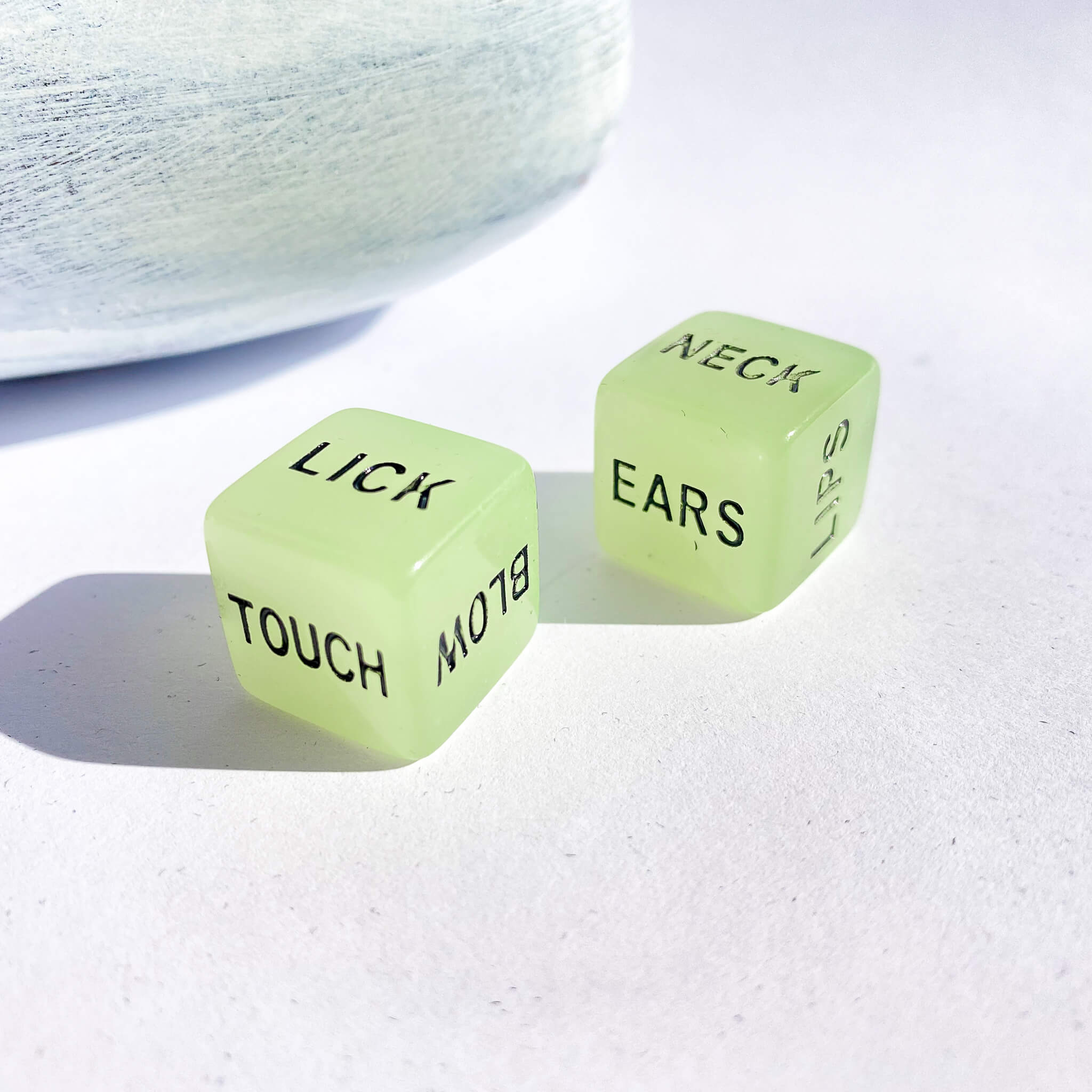 glow in the dark sex dice
