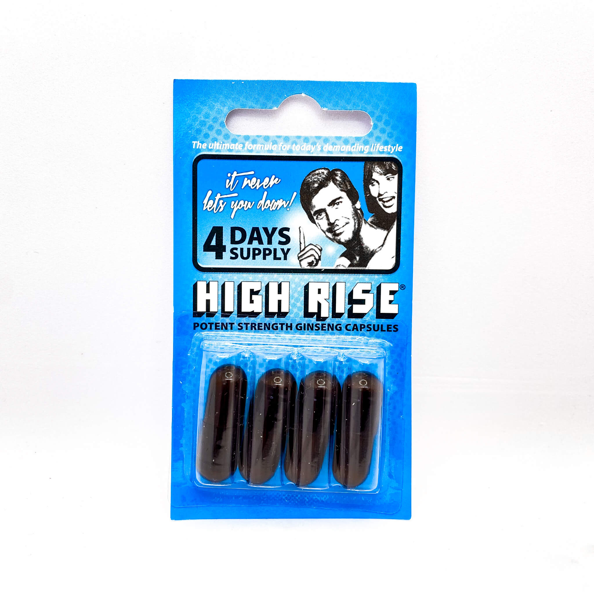 High Rise Potent Strength Ginseng Capsules (4s)