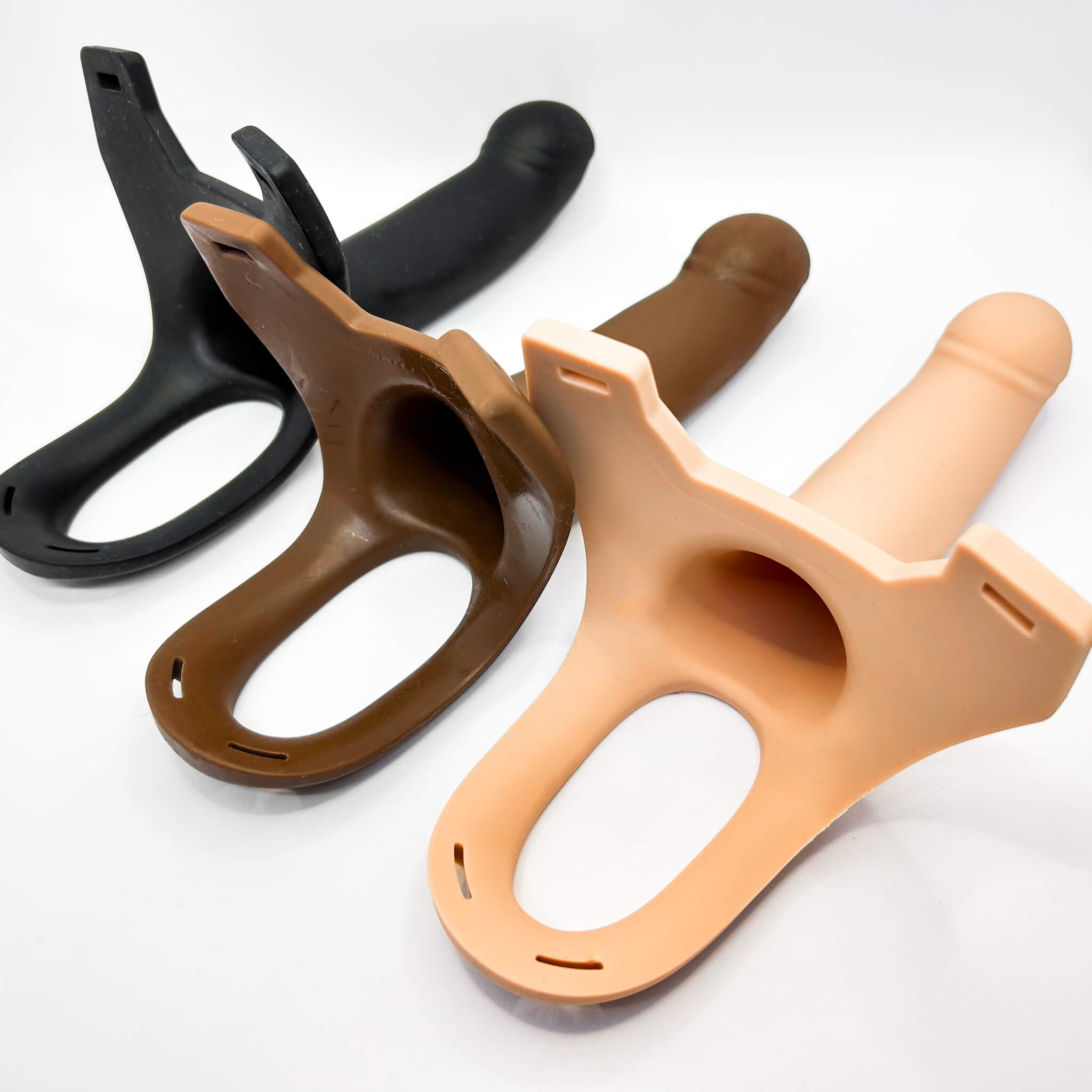 hollow strap on dildo