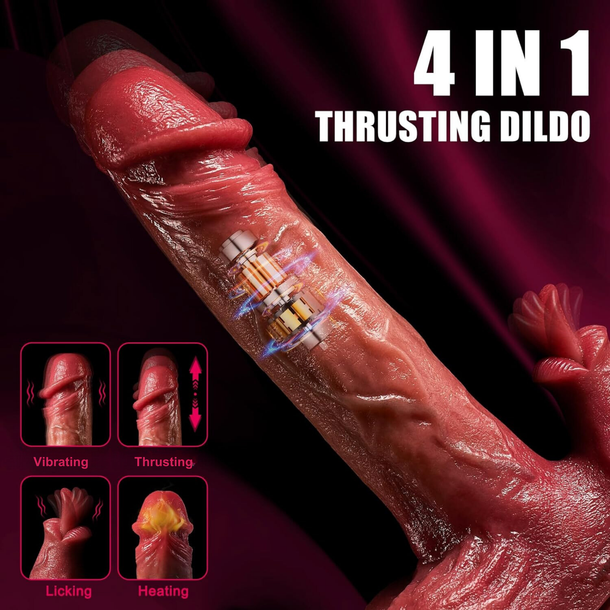 realistic thrusting dildo south africa