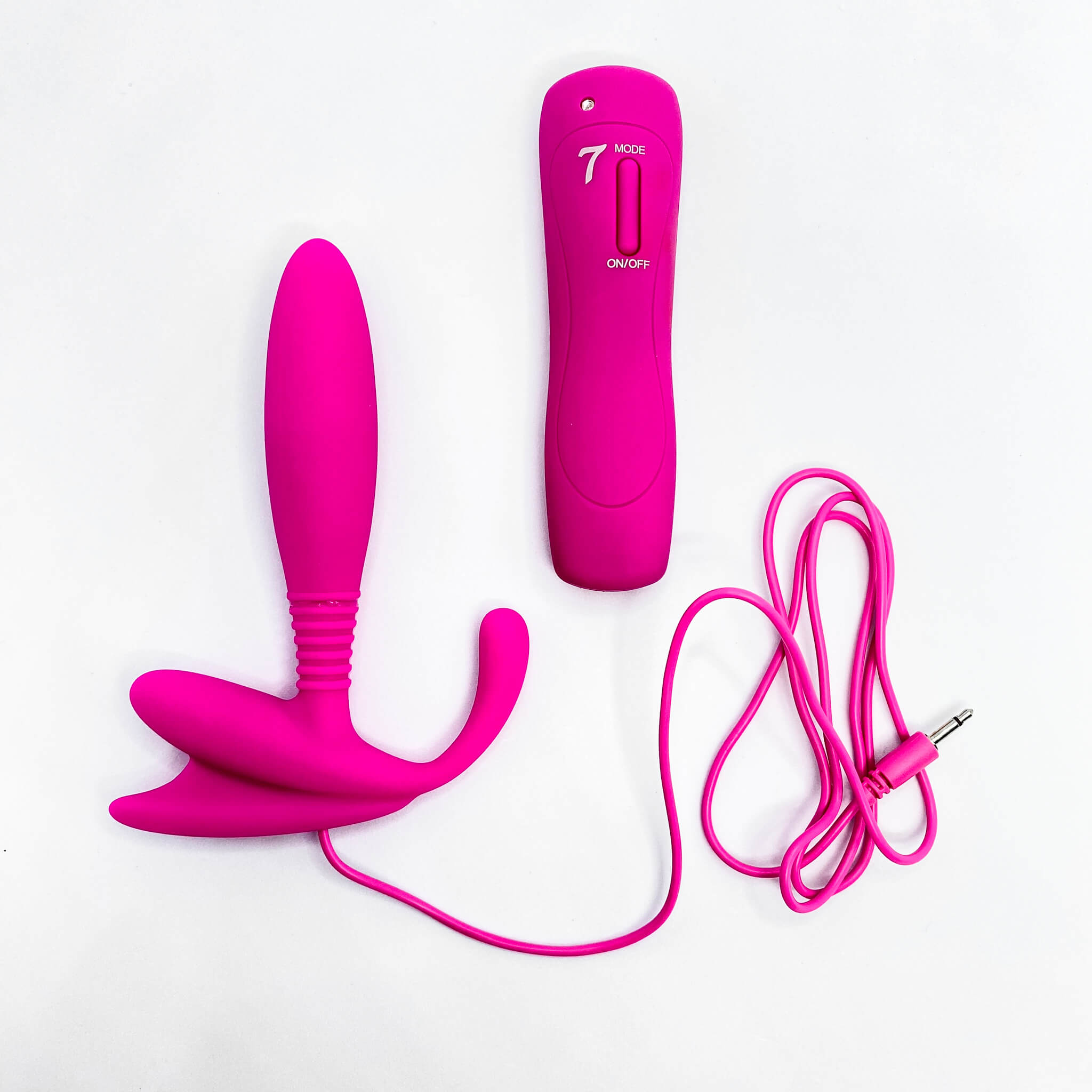 remote prostate massager pink