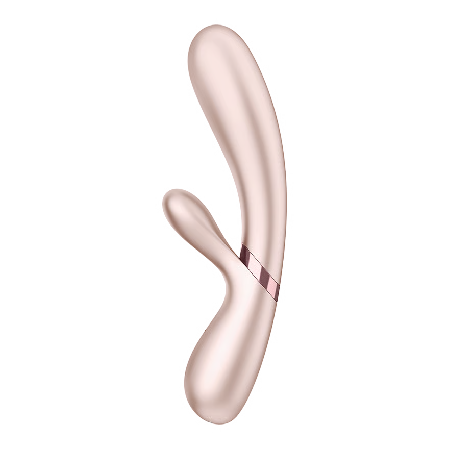 Satisfyer Hot Lover Rabbit Vibrator on a white background