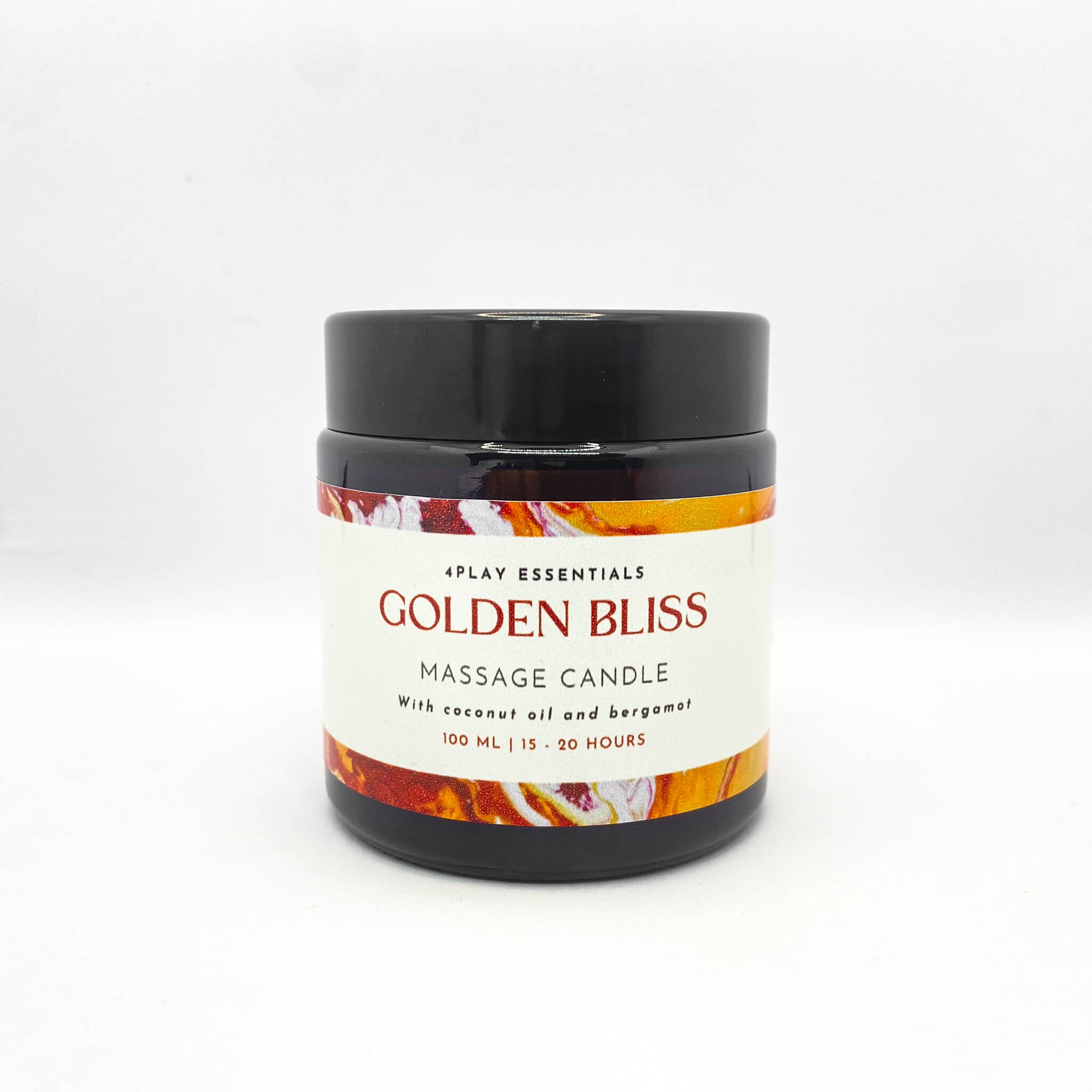 scented soy candle golden bliss