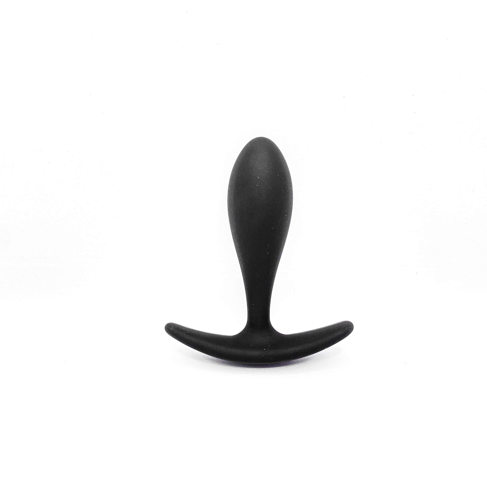 small silicone butt plug