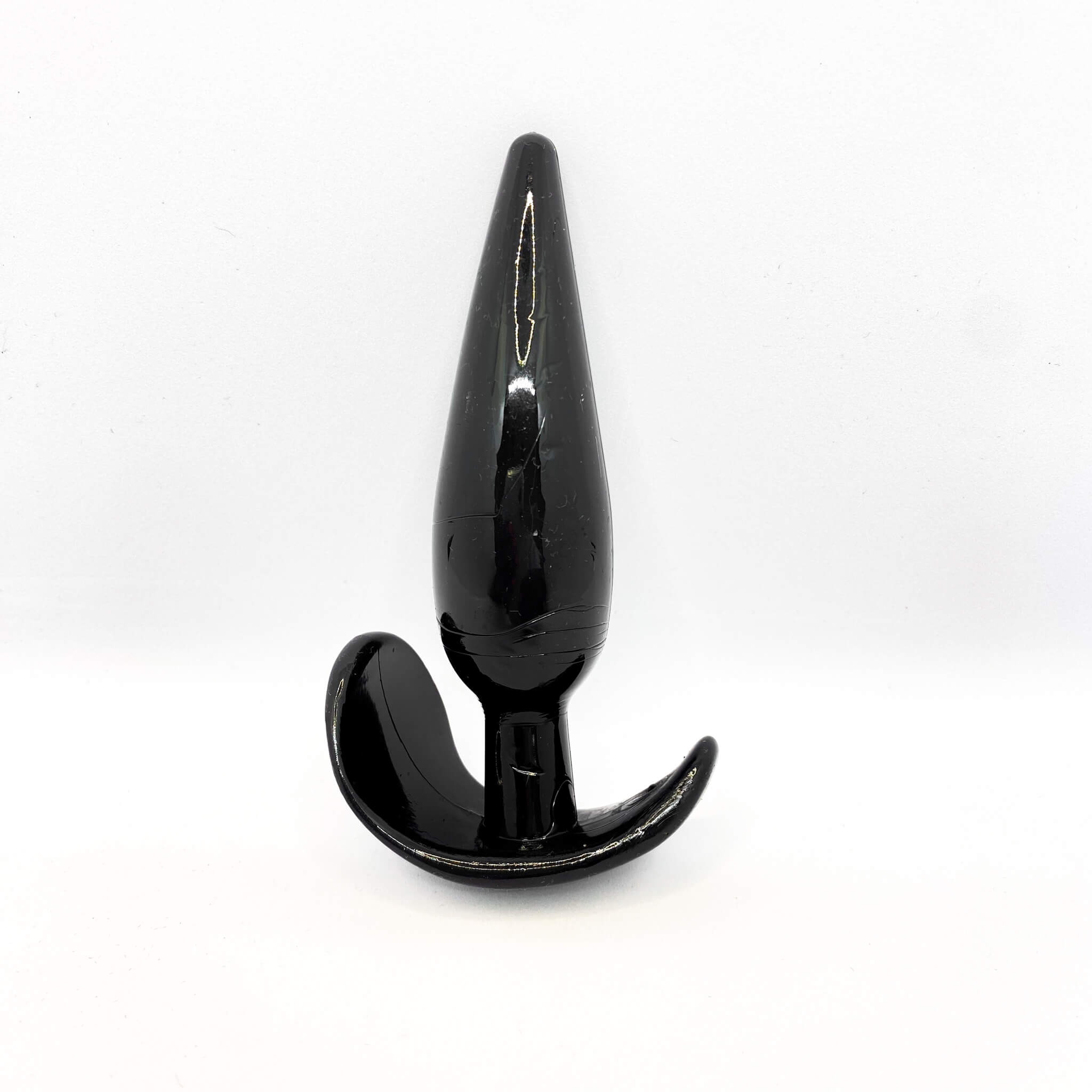 taper black anal plug