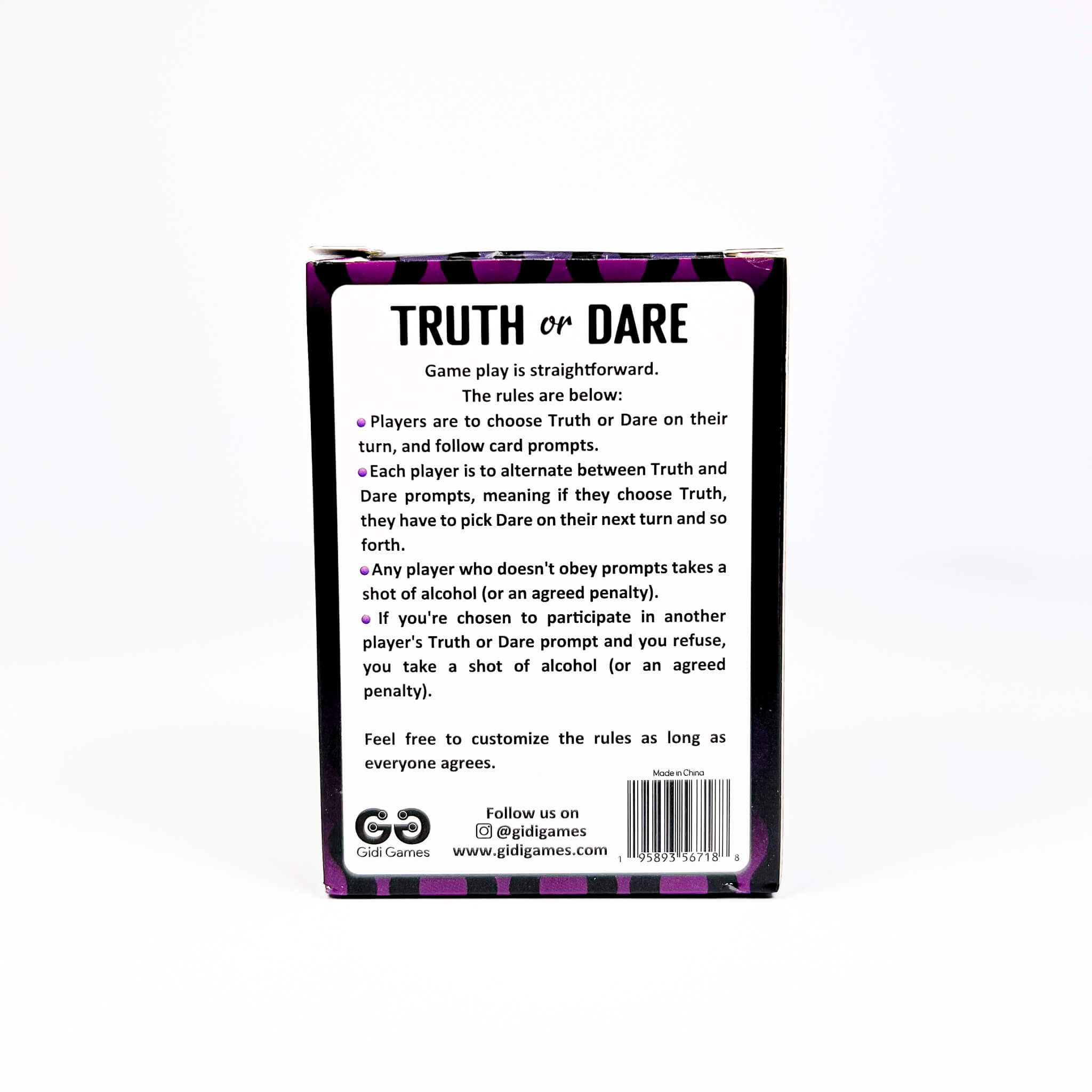 truth or dare rules with text on a white background