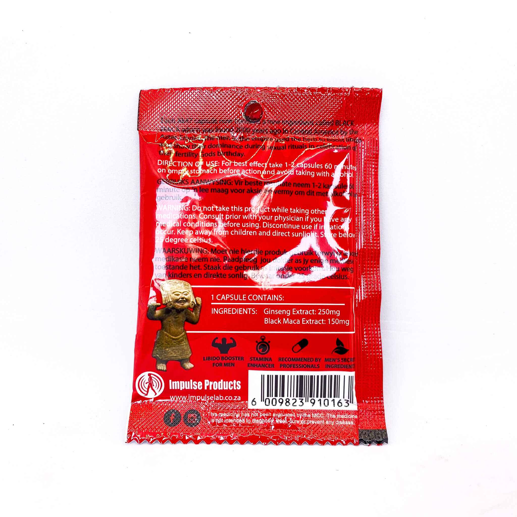 Dr Lee AK47 Power Capsules with Black Maca (3’s)