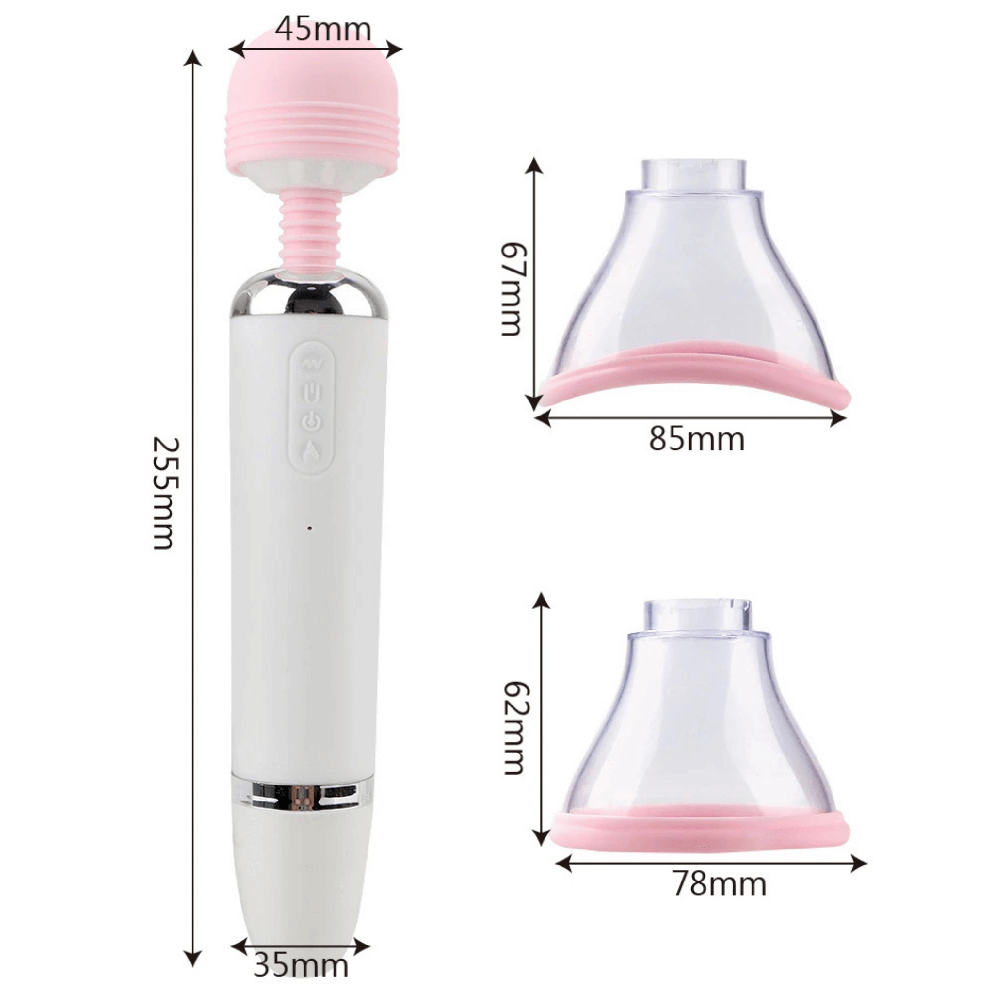 wand vibrator size