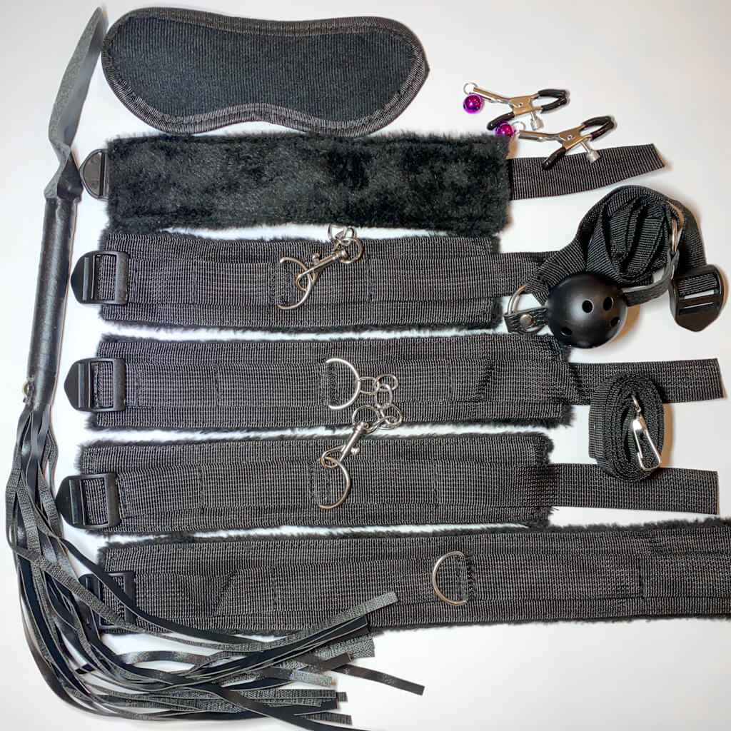 7-piece BDSM Bondage Starter Kit