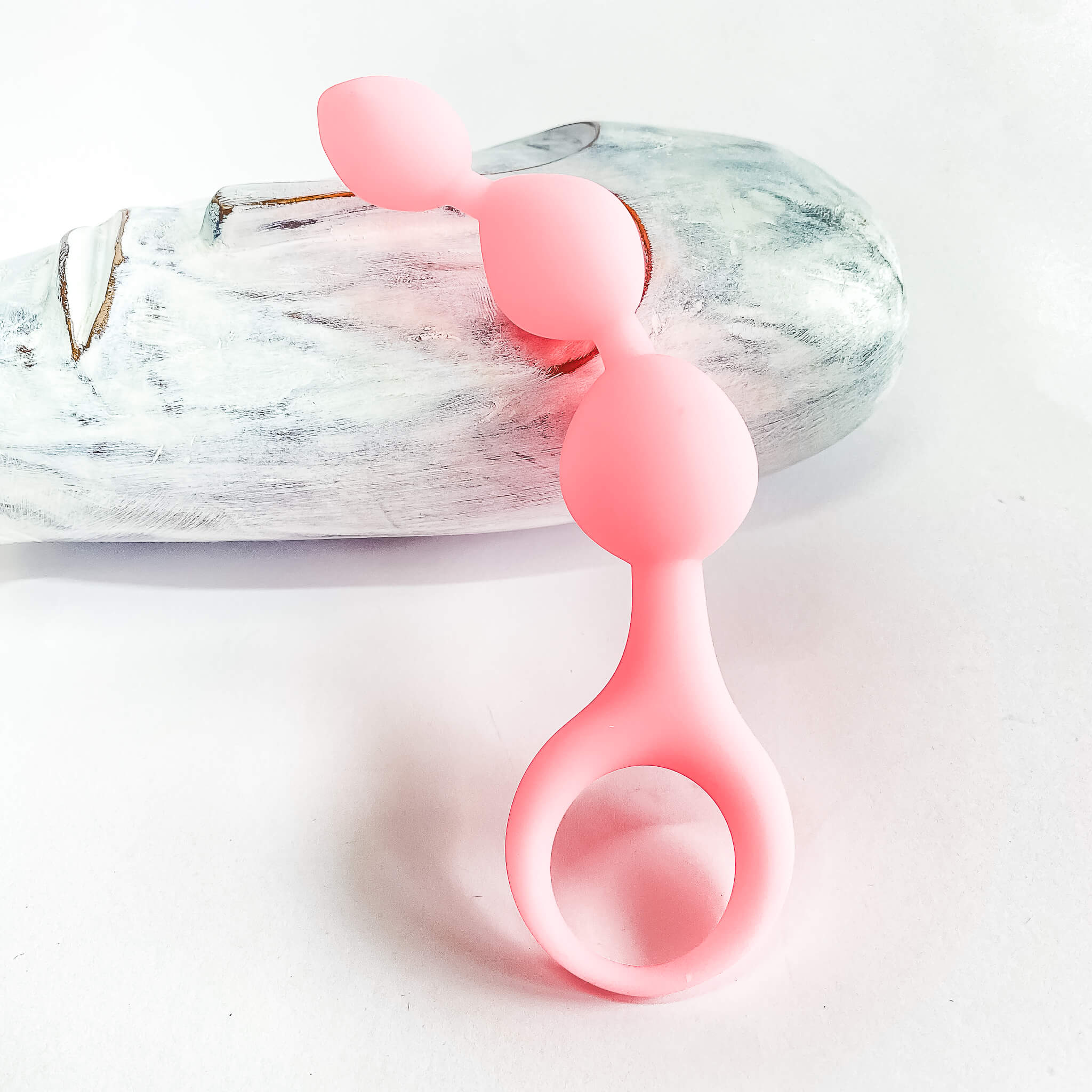Curved Tri-ball Anal Beads