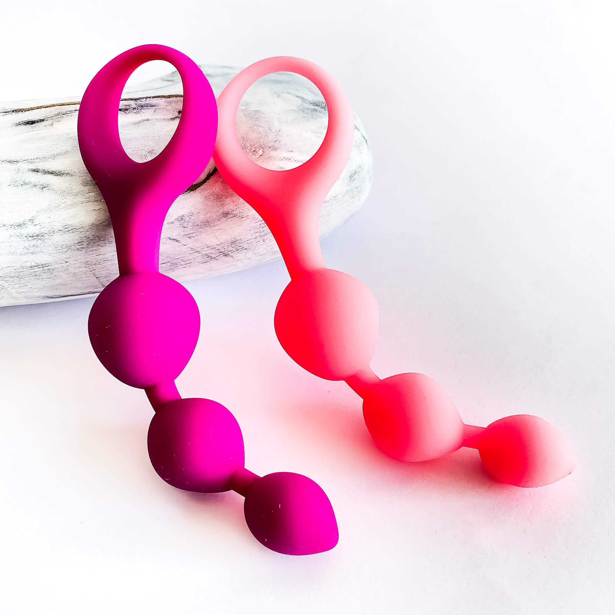 Curved Tri-ball Anal Beads south africa