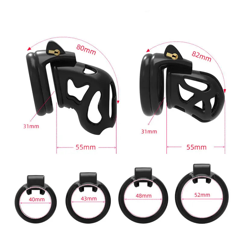 Cape Cobra Chastity Cage - 4Play Essentials